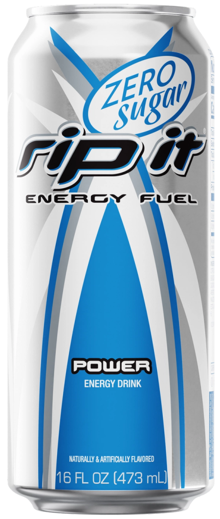 A can of Power Zero Sugar 