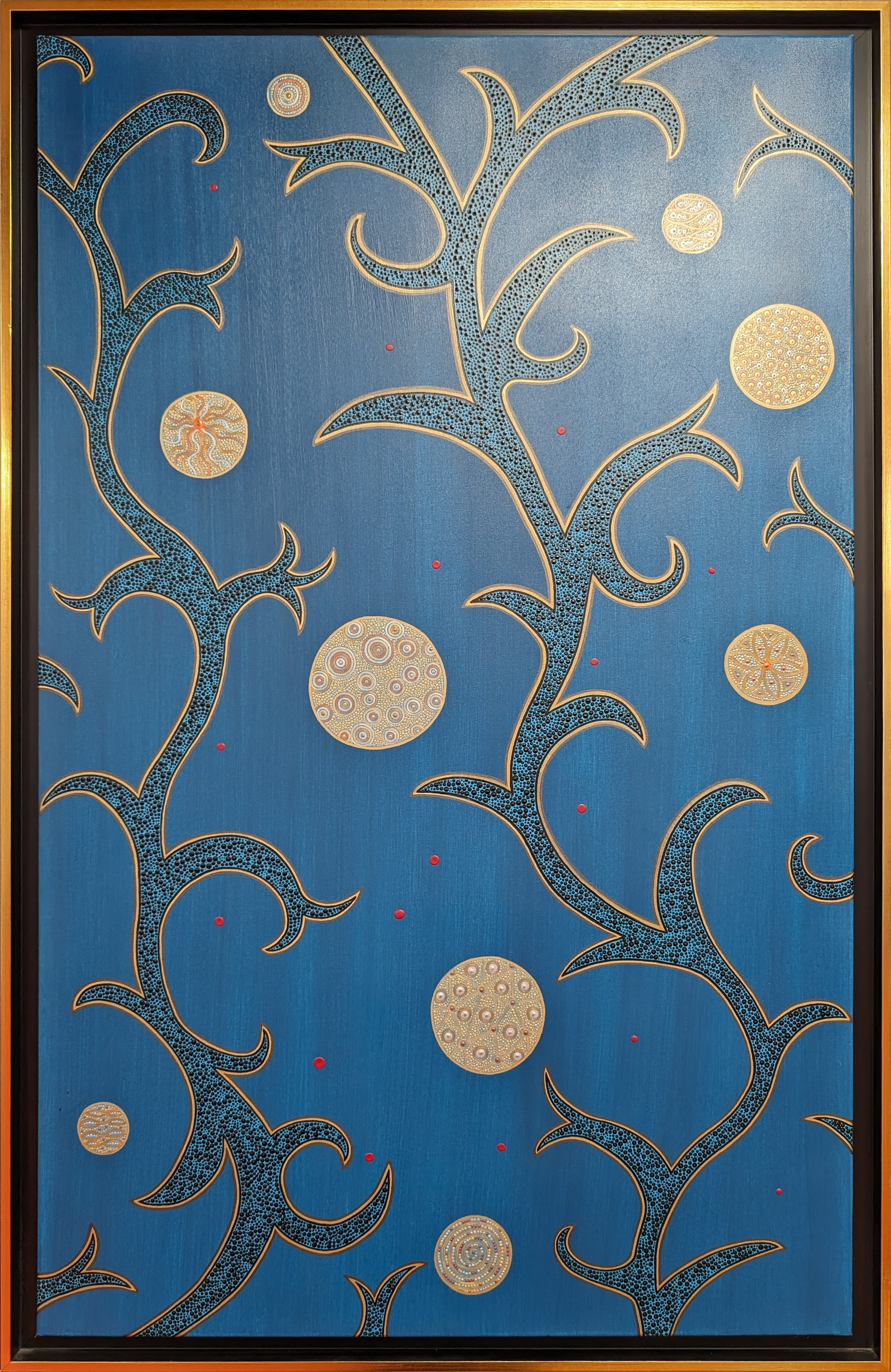 "Cosmos Végétal" artwork by Caroline Pons
