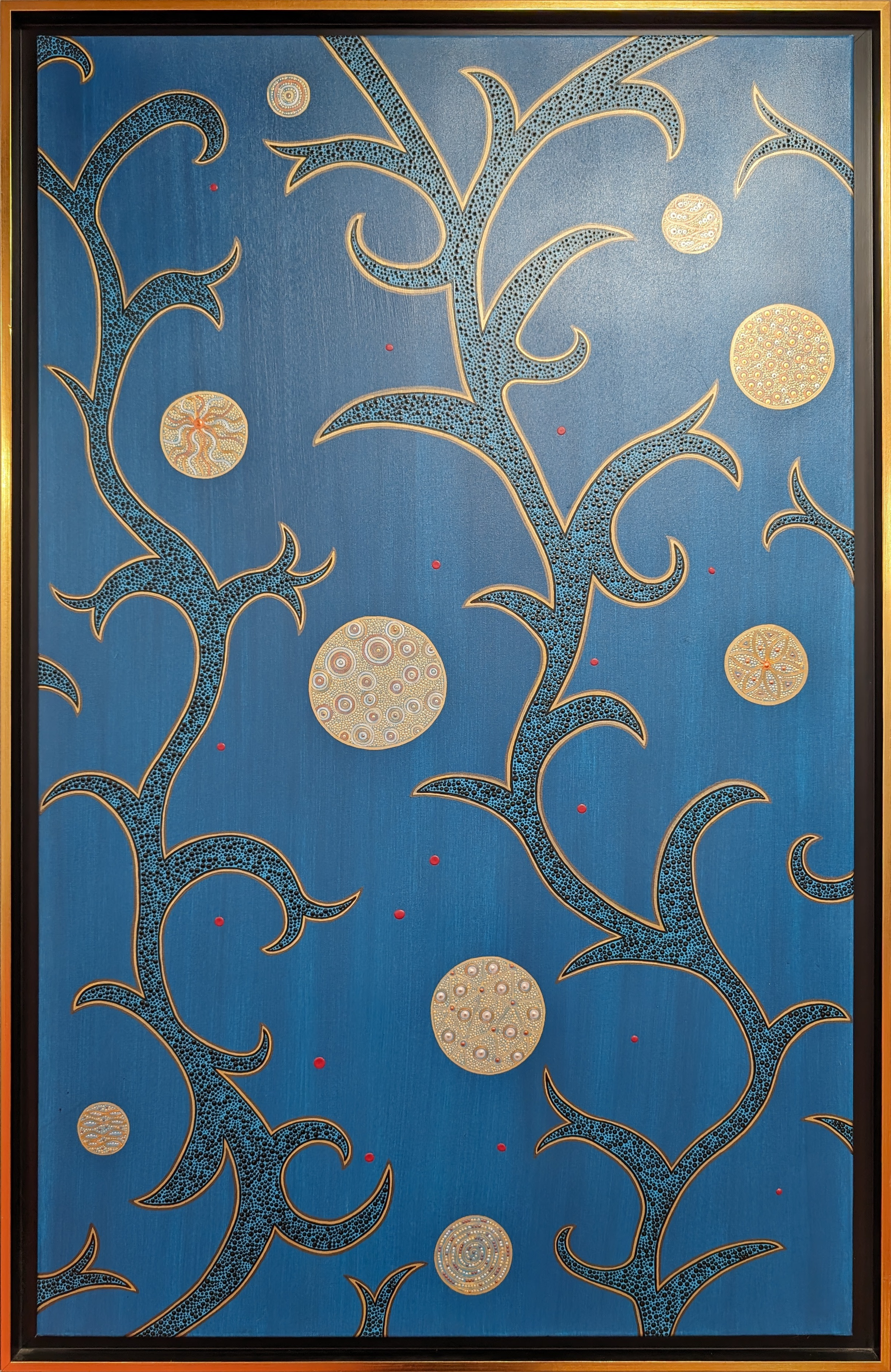 "Cosmos Végétal" artwork by Caroline Pons