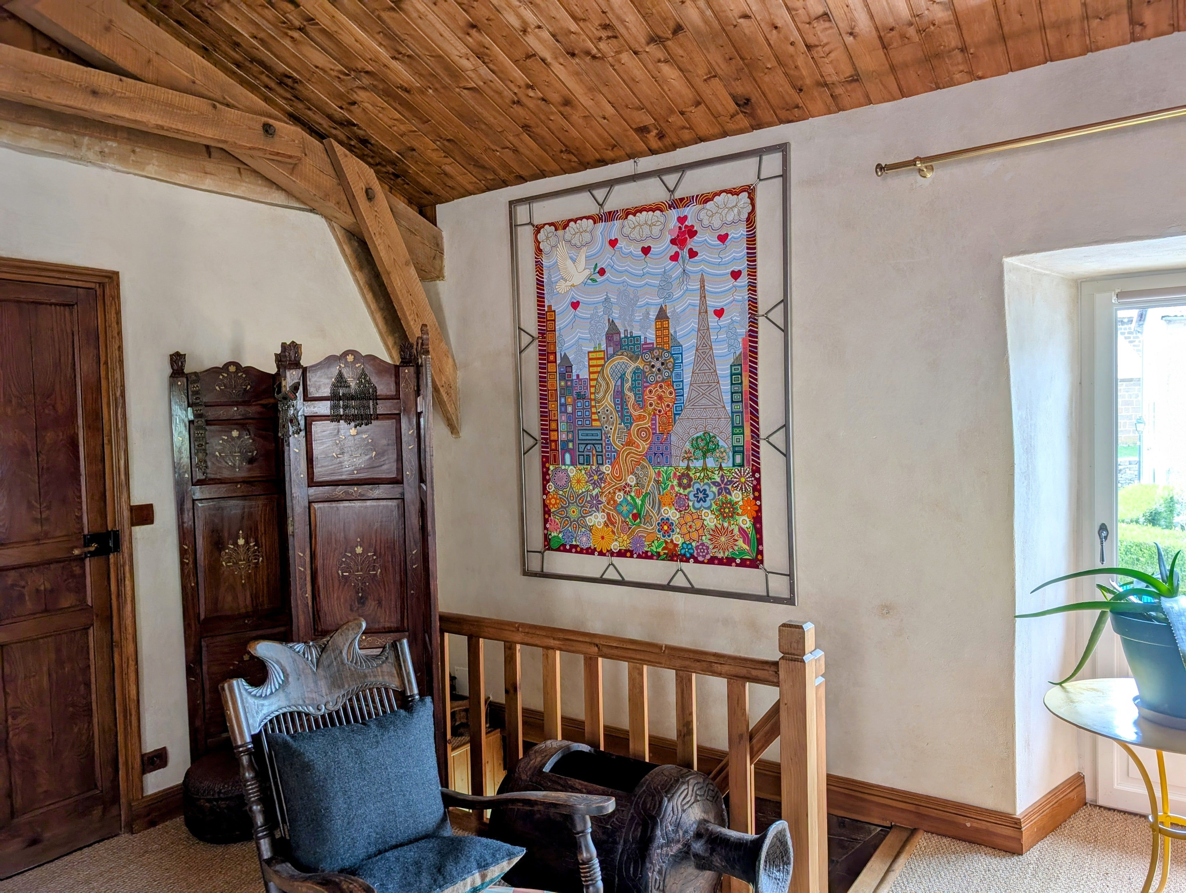 "Quel Amour !" artwork at Home by Caroline Pons