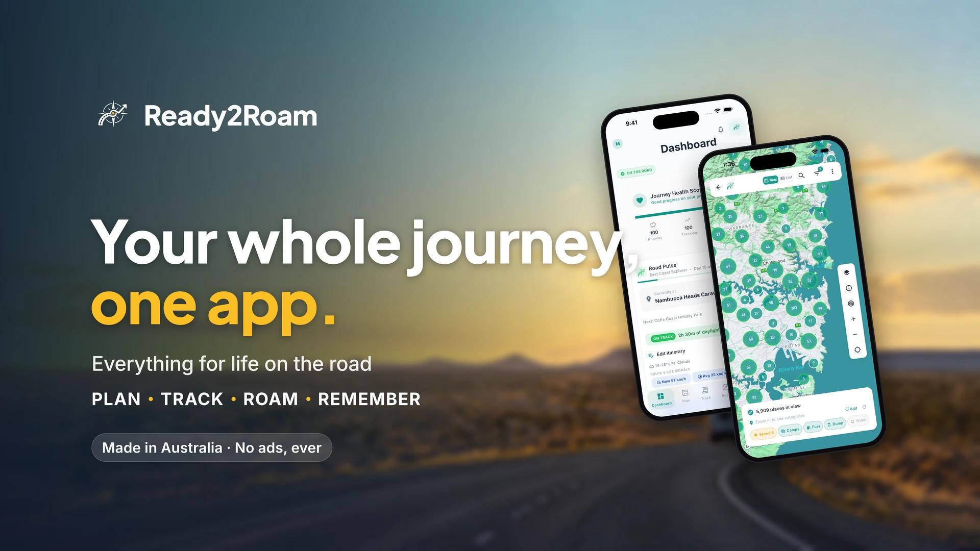 What's New in Ready2Roam 1.2.0: Your Whole Journey, One App