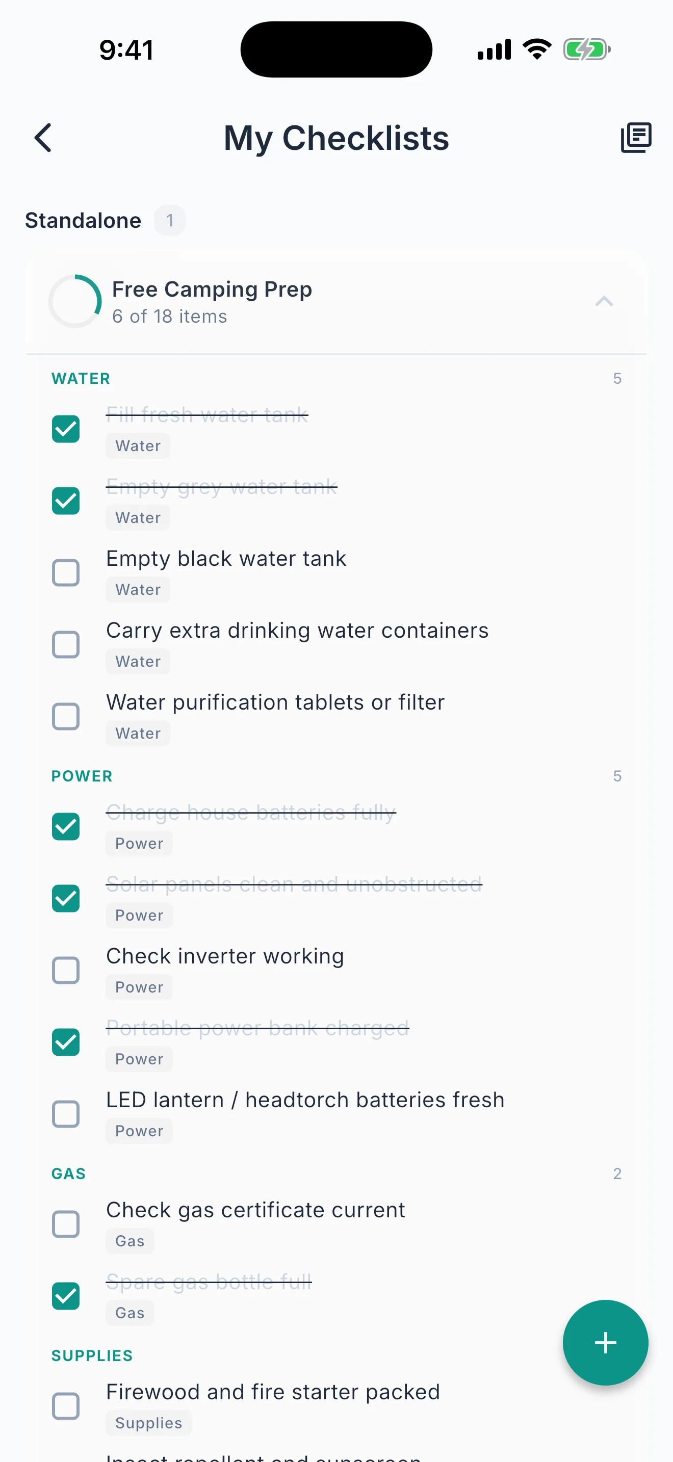 Never Leave Camp Without Checking.