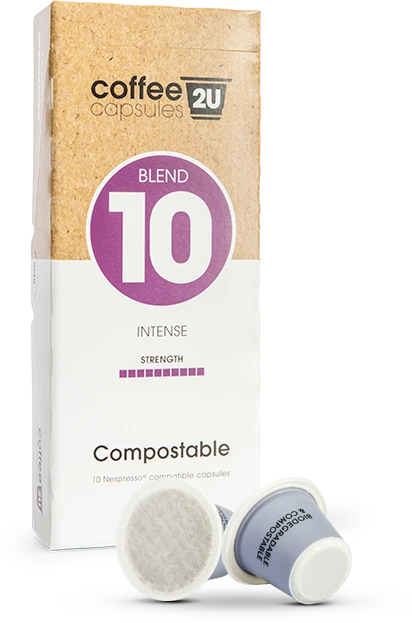 Blend 10 Compostable Coffee Pods | Coffee Capsules 2U