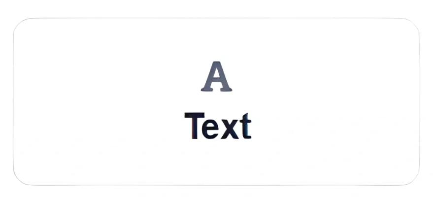 Text element icon in the Sendtric poll editor’s Add Elements panel