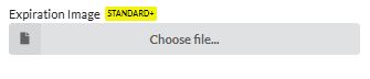 An expiration image preview shown below the timer in the editor