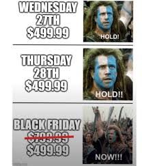 Meme illustrating exaggerated, manufactured urgency often used in FOMO marketing emails