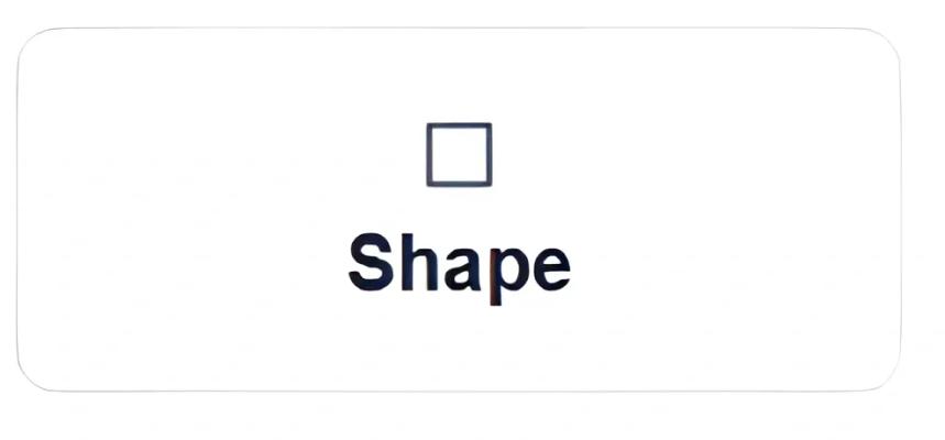 Shape element icon in the Sendtric poll editor’s Add Elements panel