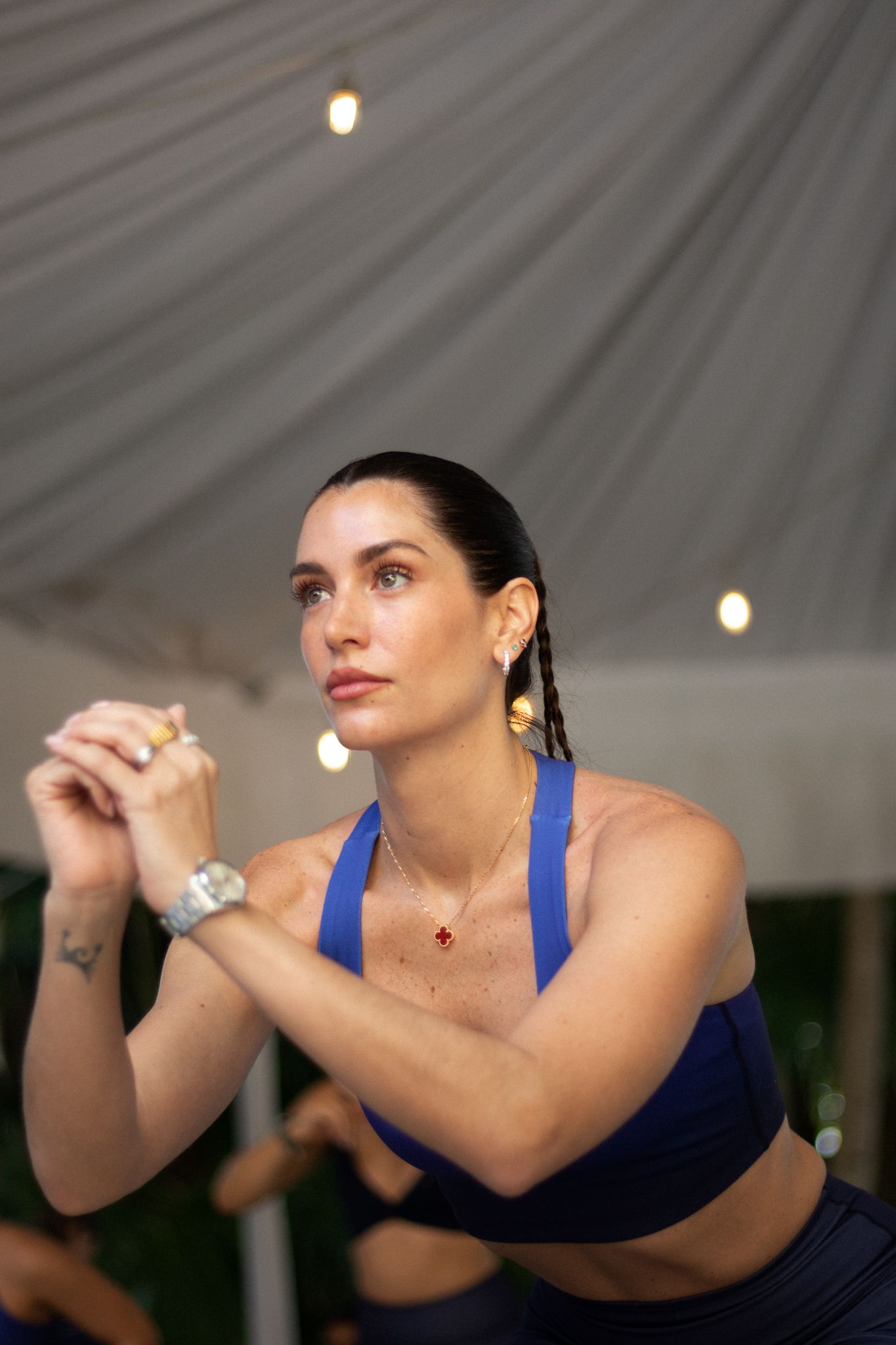 The Slick Back System After a Workout