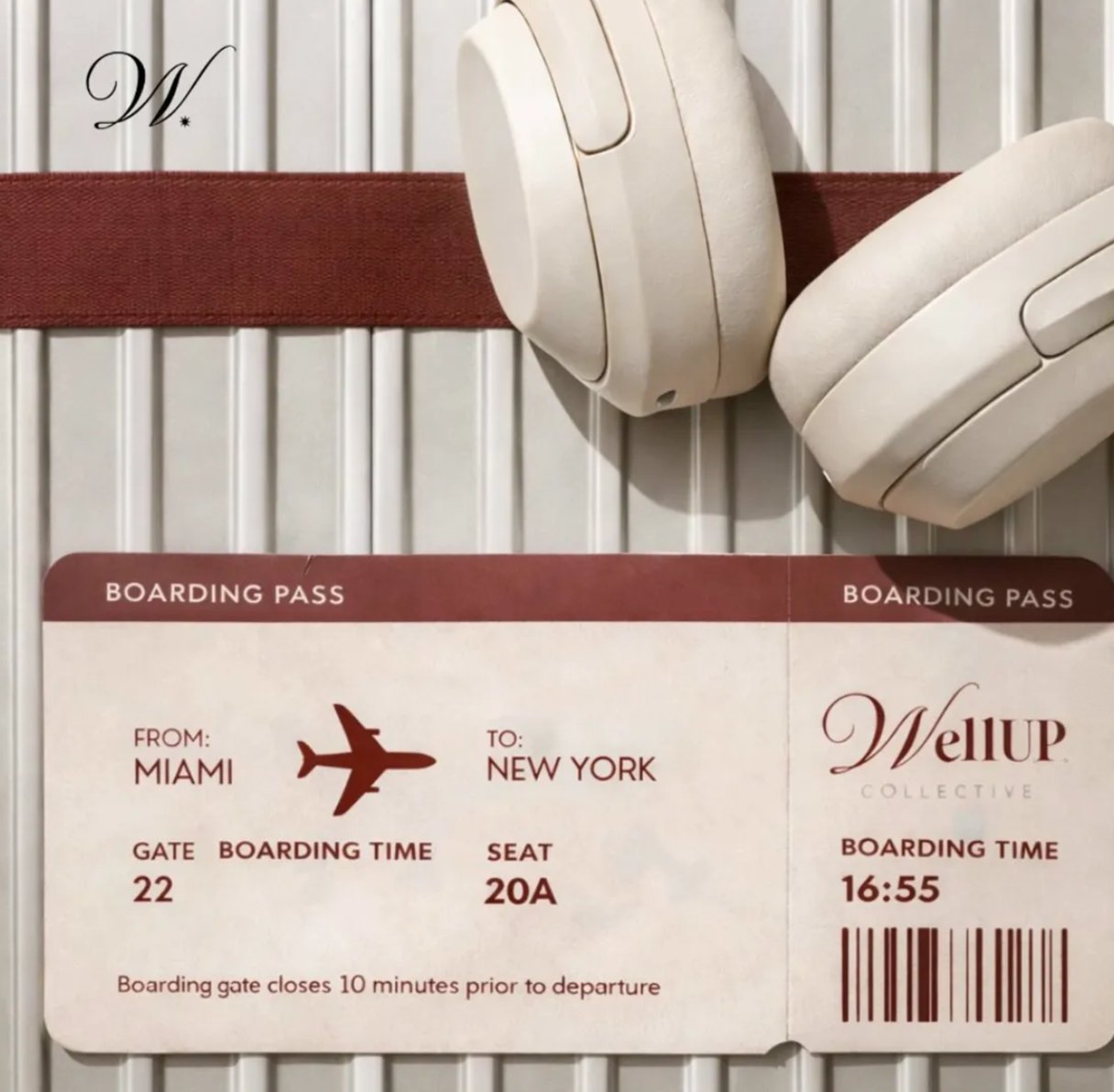 Boarding Pass to WellUp