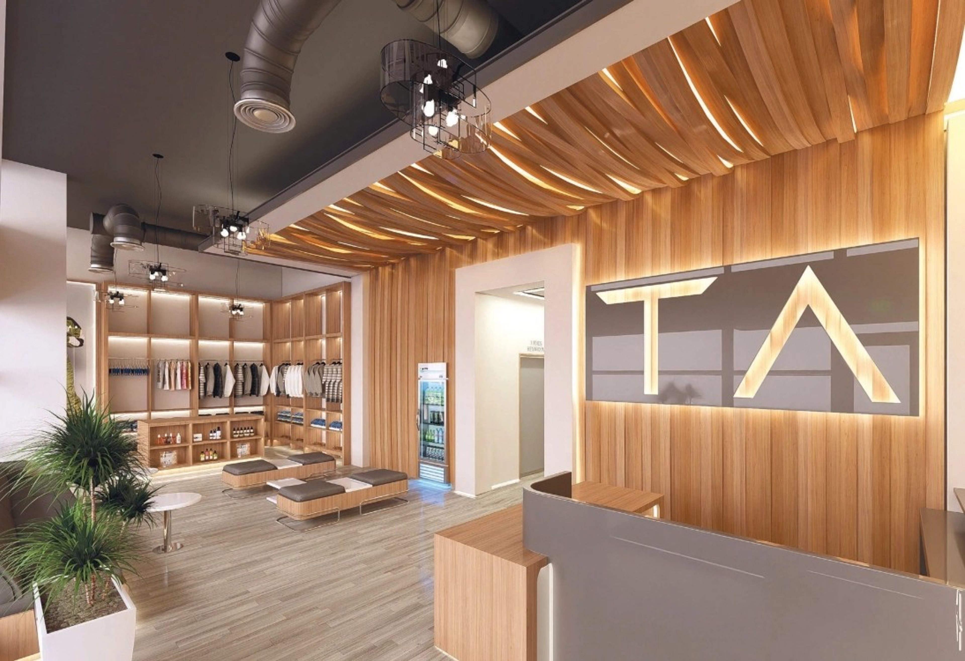 Front Desk of Tracy Anderson Studio