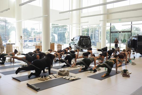 Land Rover Wellness Club: Where Pilates Meets Horsepower in Coral Gables