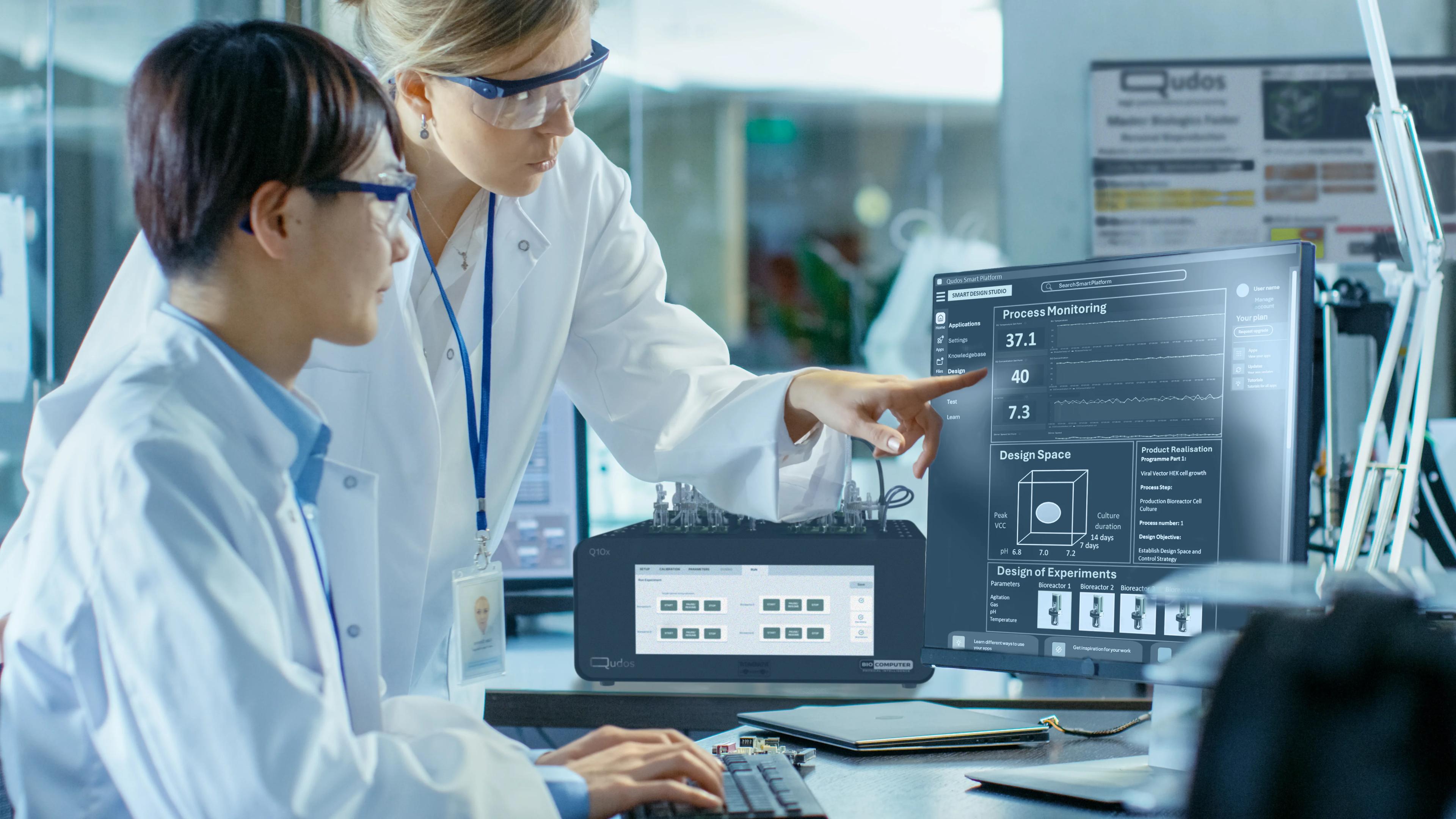 Scientist in the lab