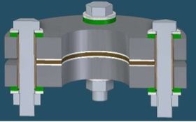 AA4 insulating kit for steam networks