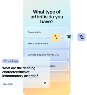 Clara - your trusted companion for living well with arthritis