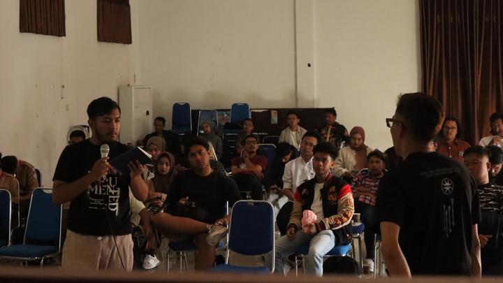 Tanya jawab dengan peserta