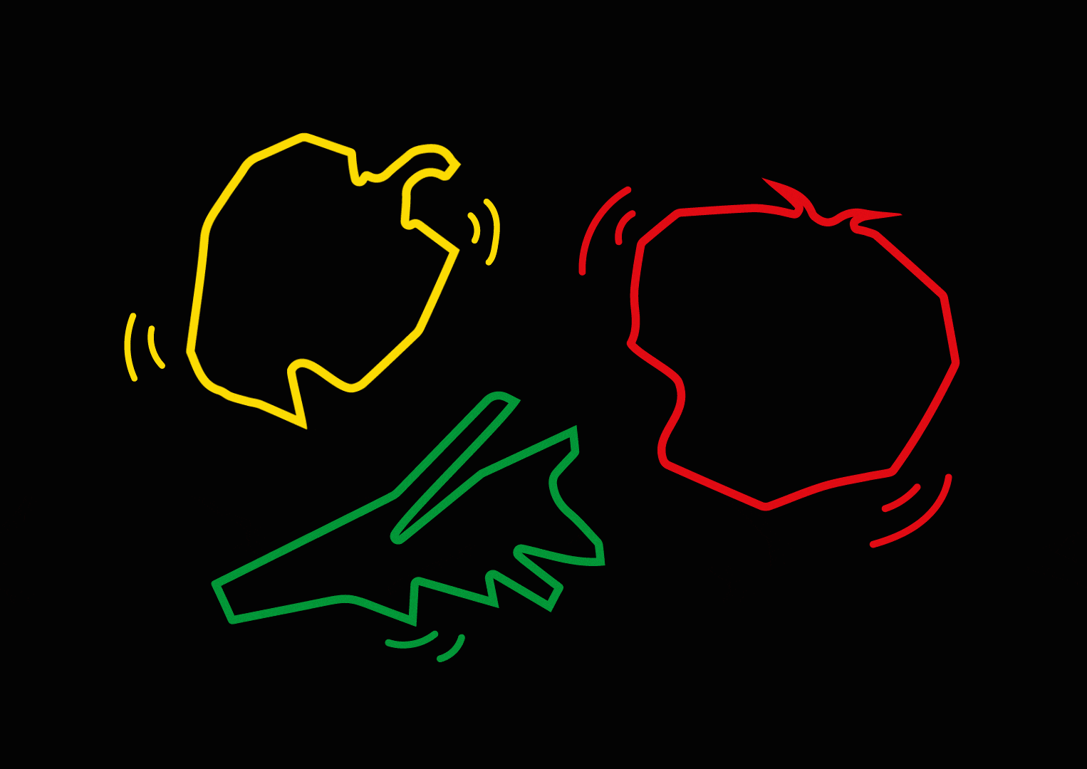 Oddbox Vegetables Outlines Illustration