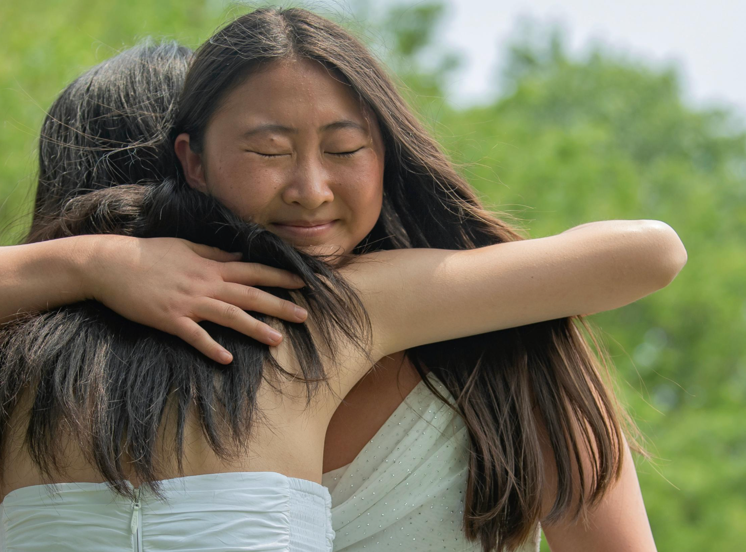 people hugging