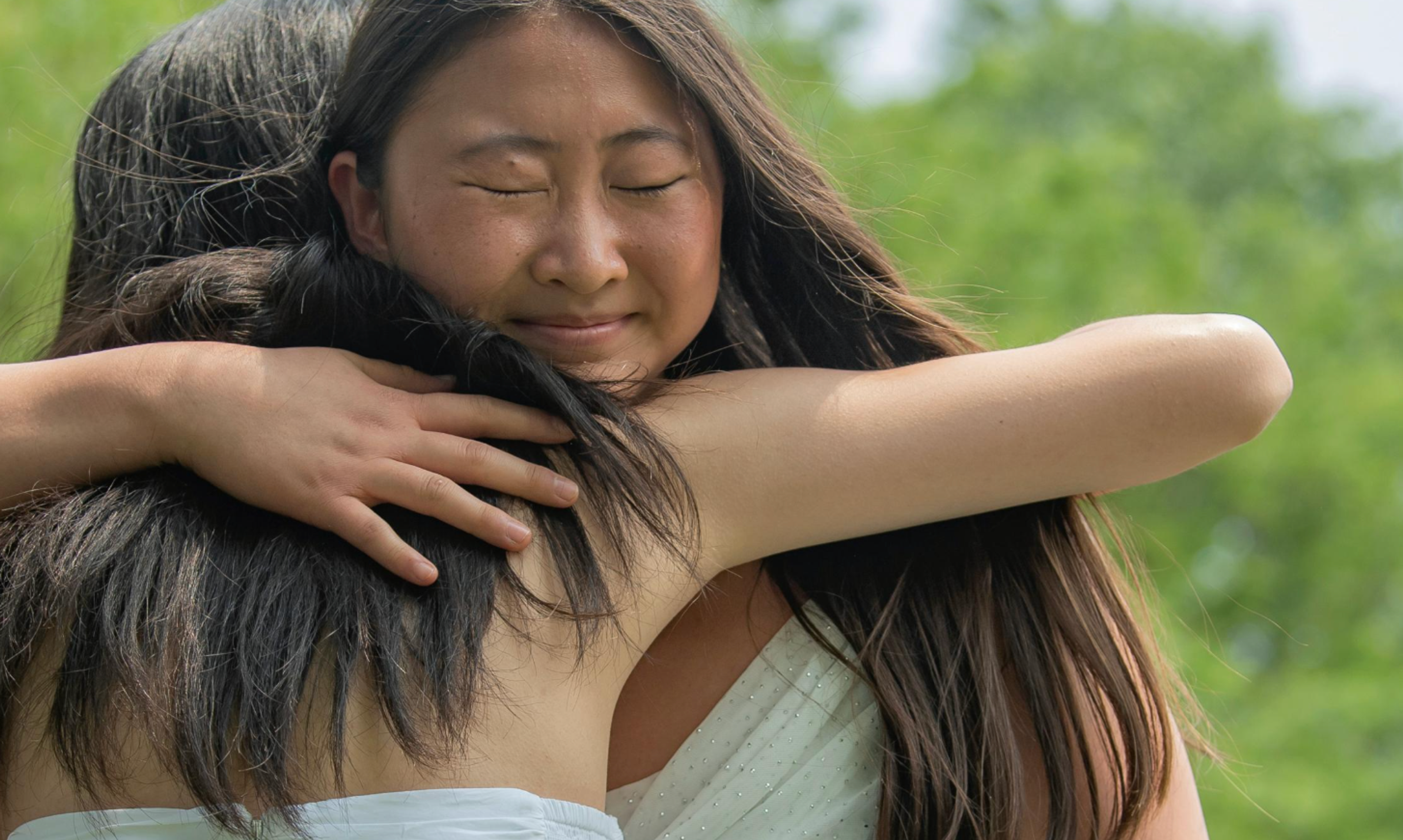 people hugging