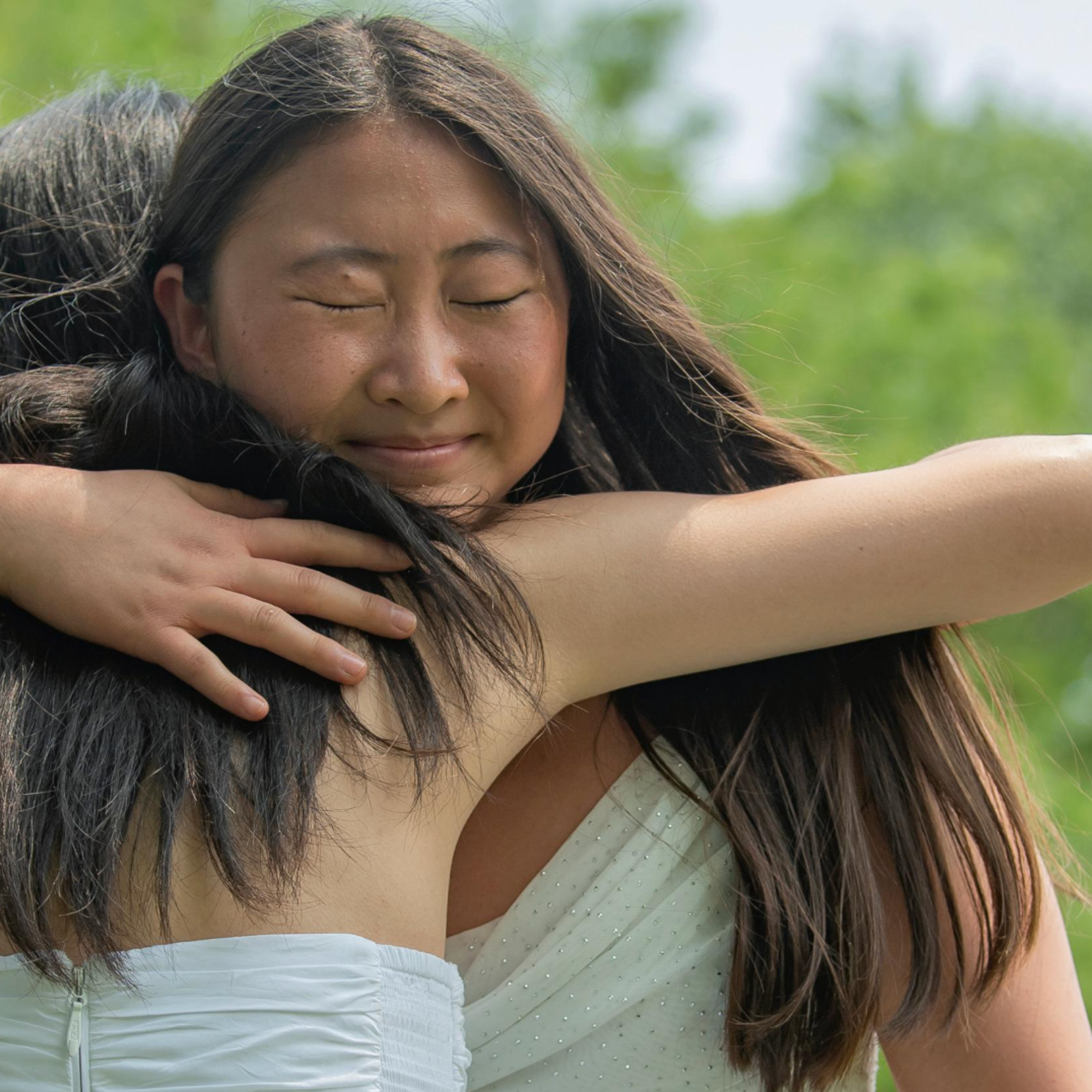 people hugging