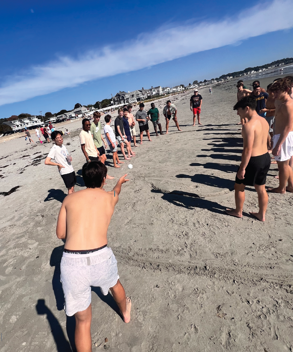 People at the beach