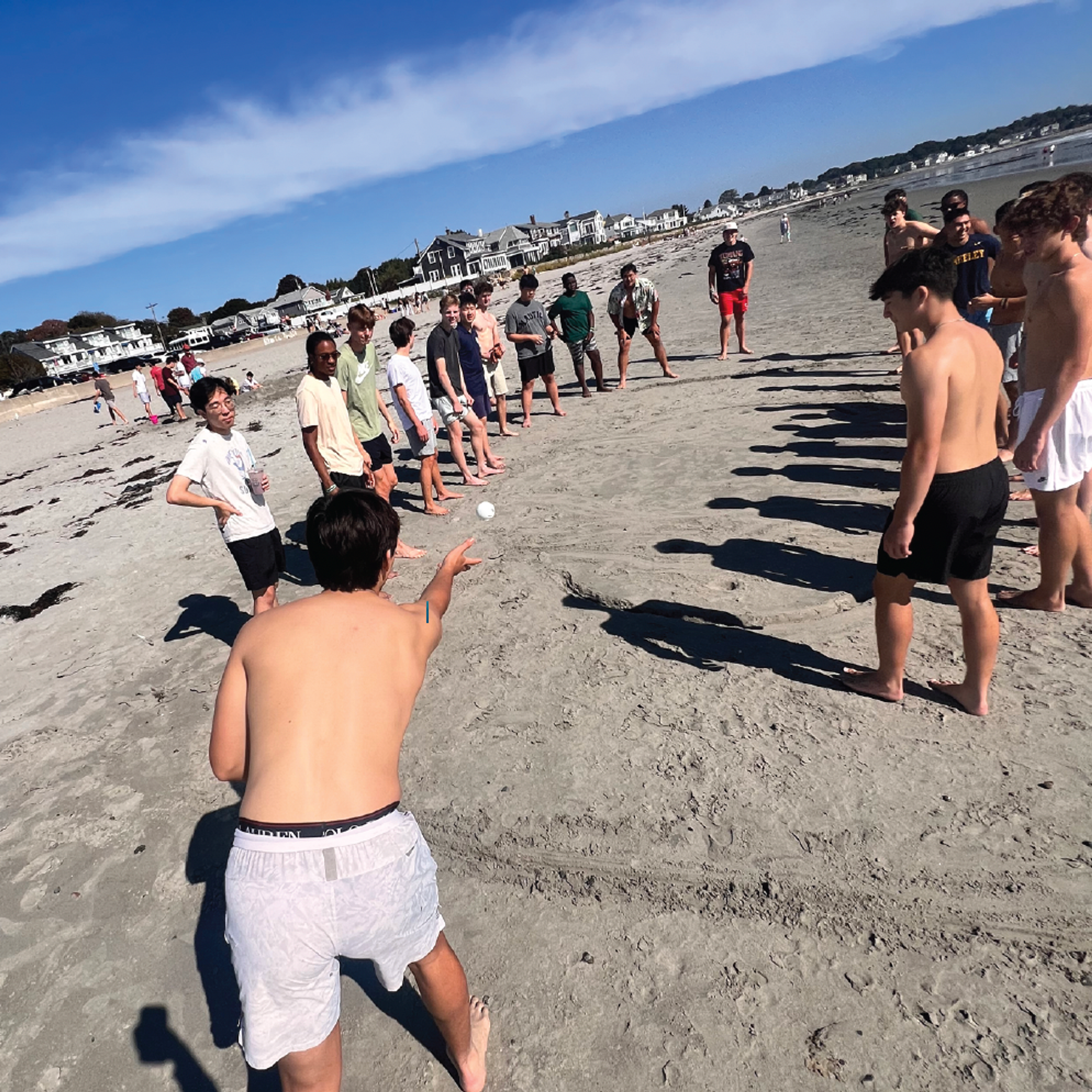 People at the beach