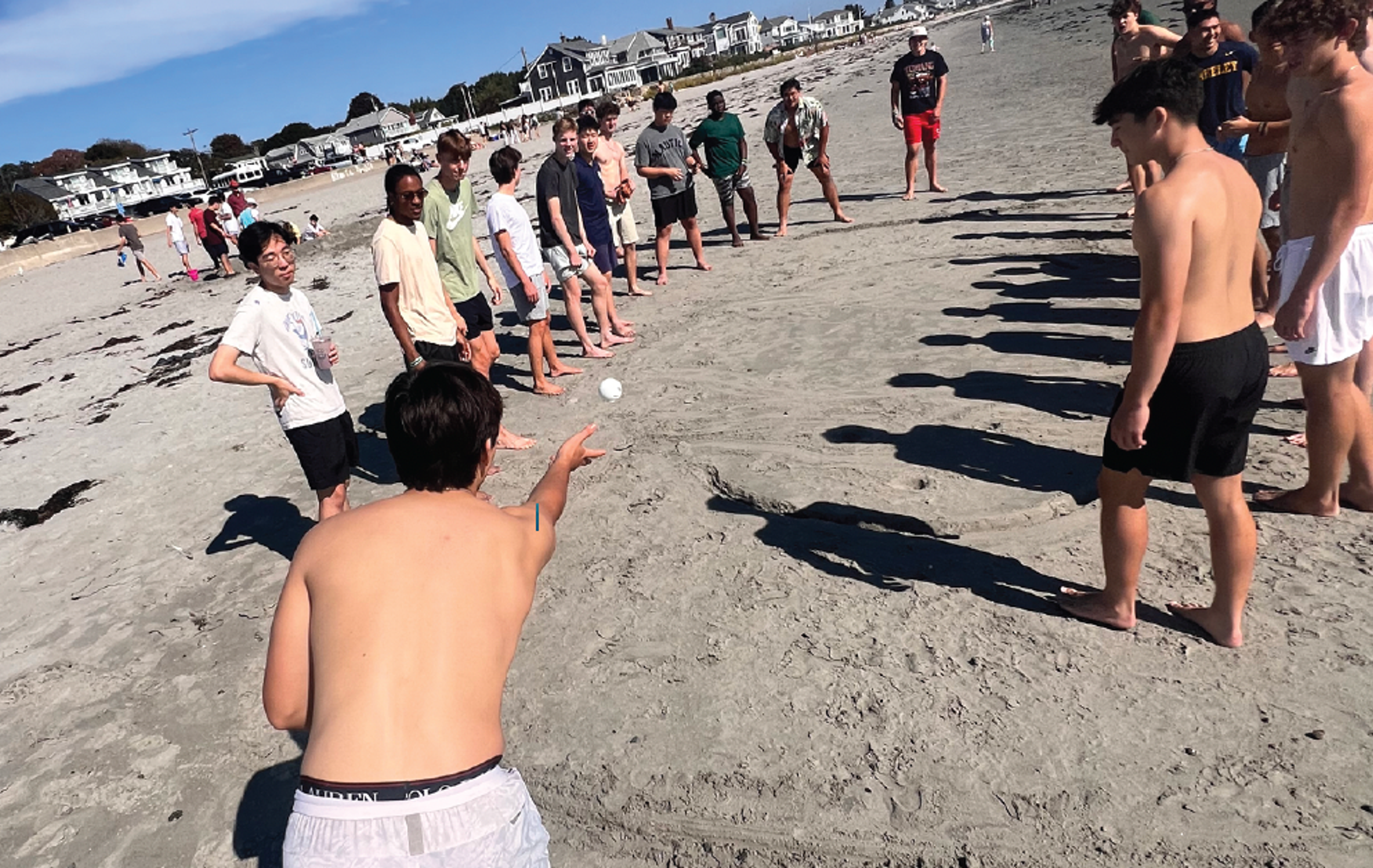 People at the beach