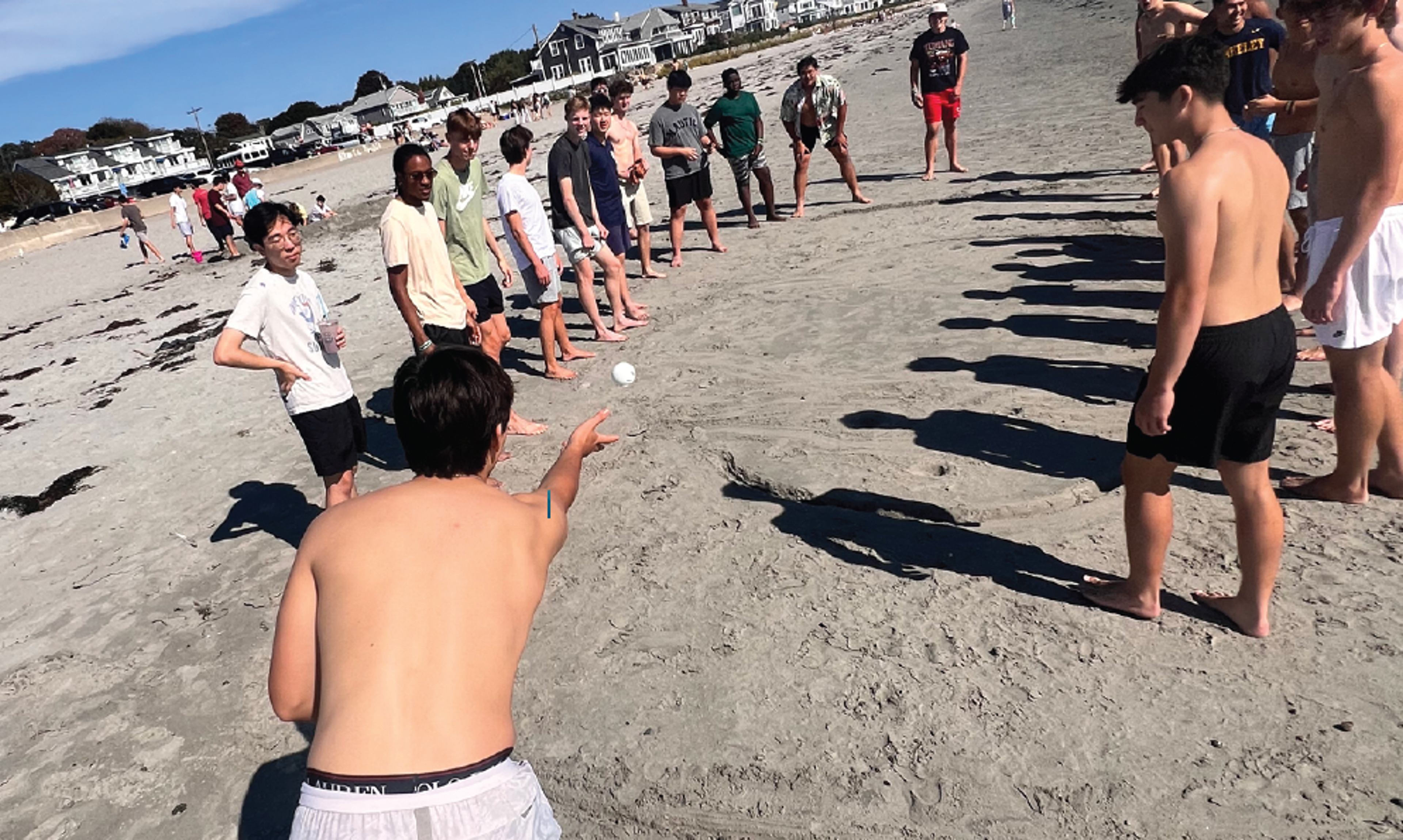 People at the beach