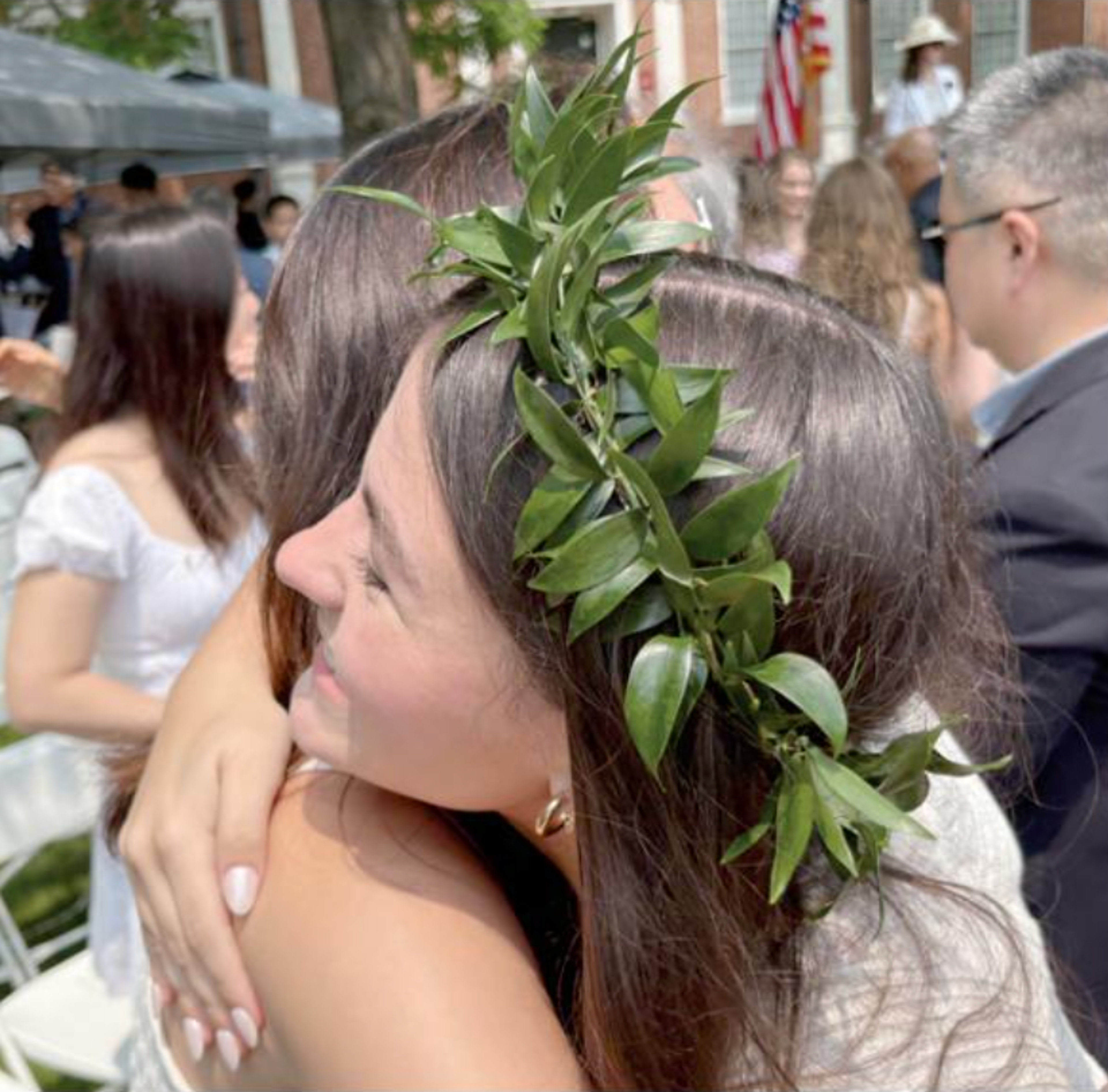 people hugging