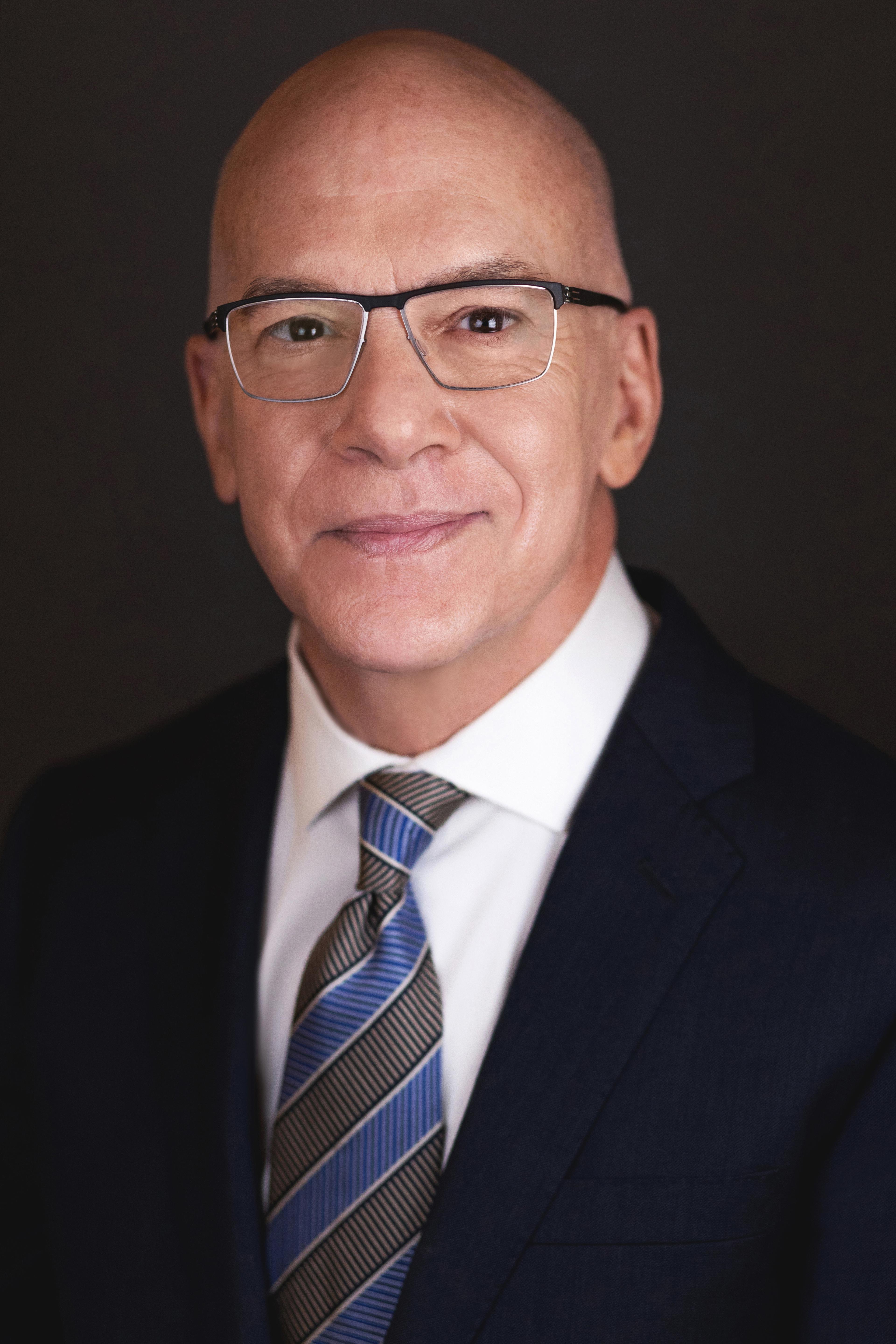 A man in a tie.