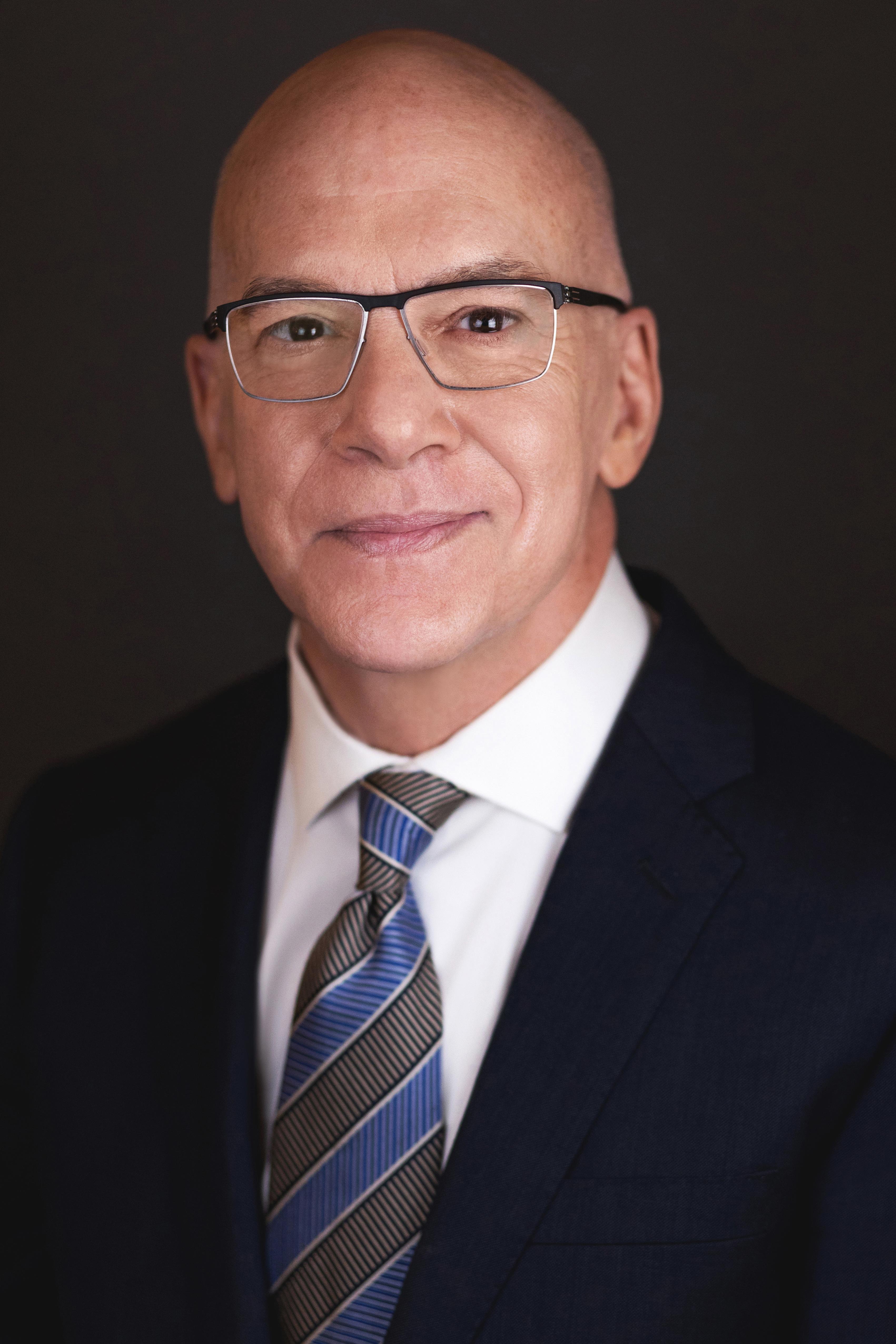 A man in a tie.