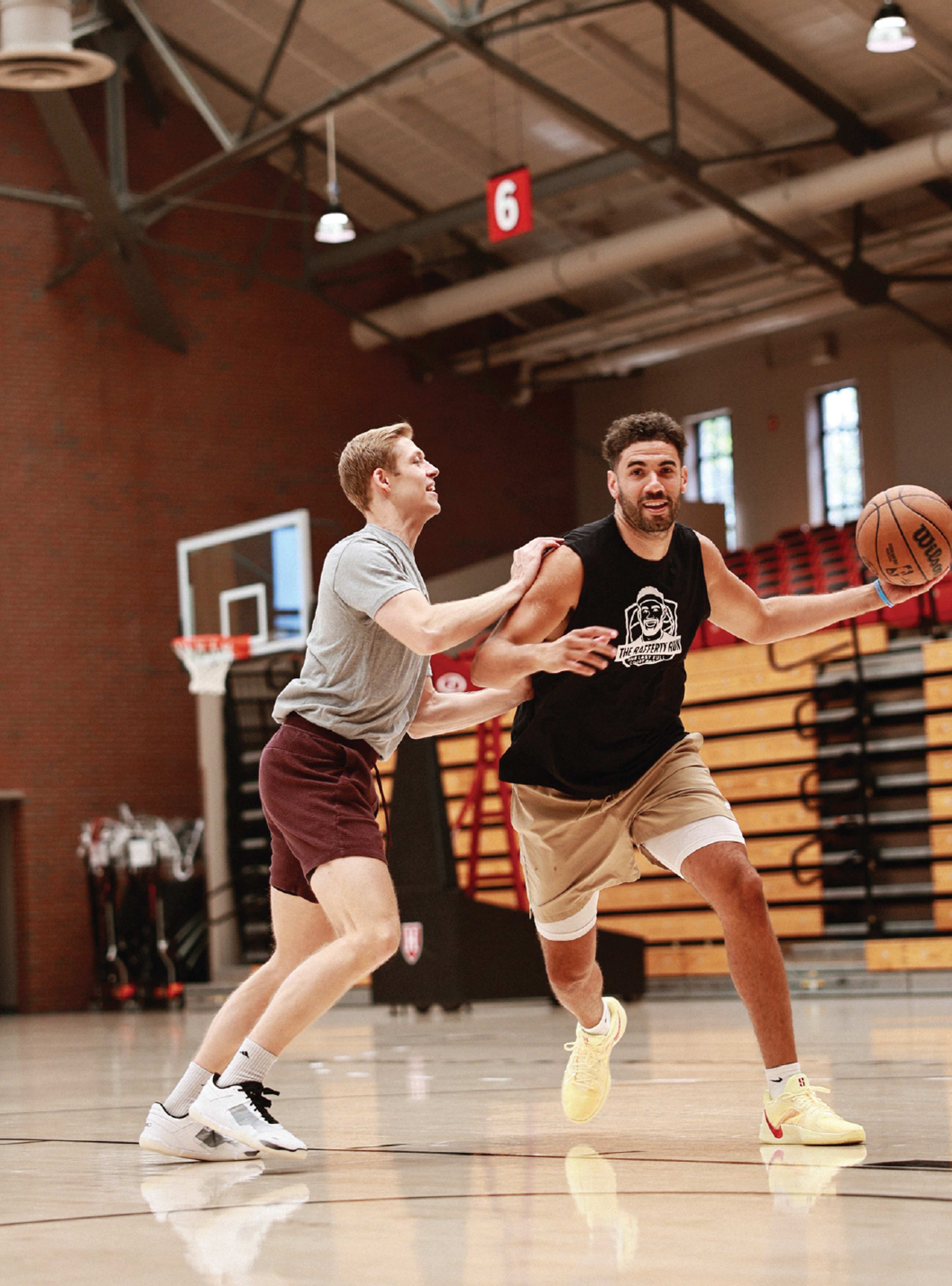 people playing basketball
