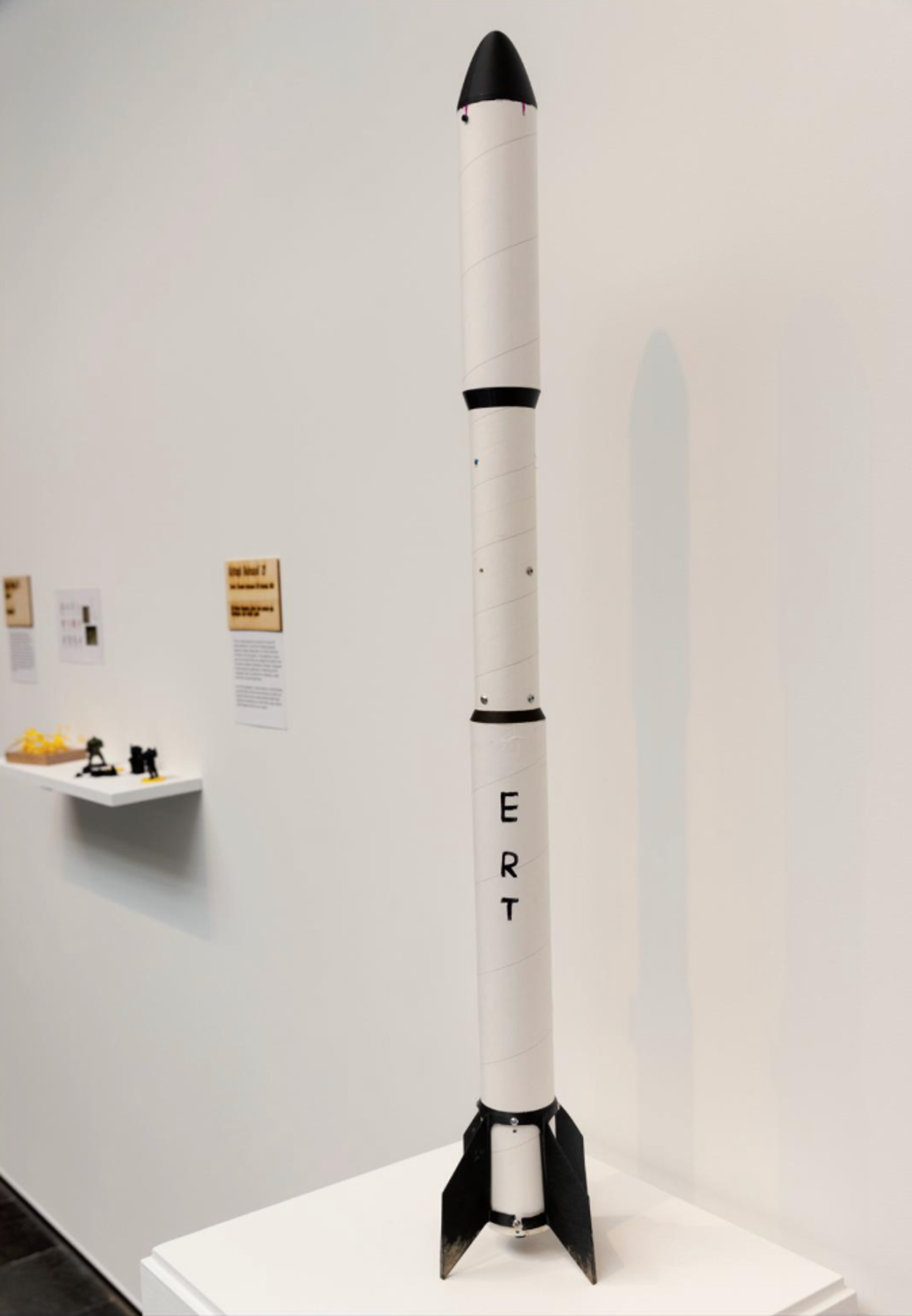 rocket made from cardboard