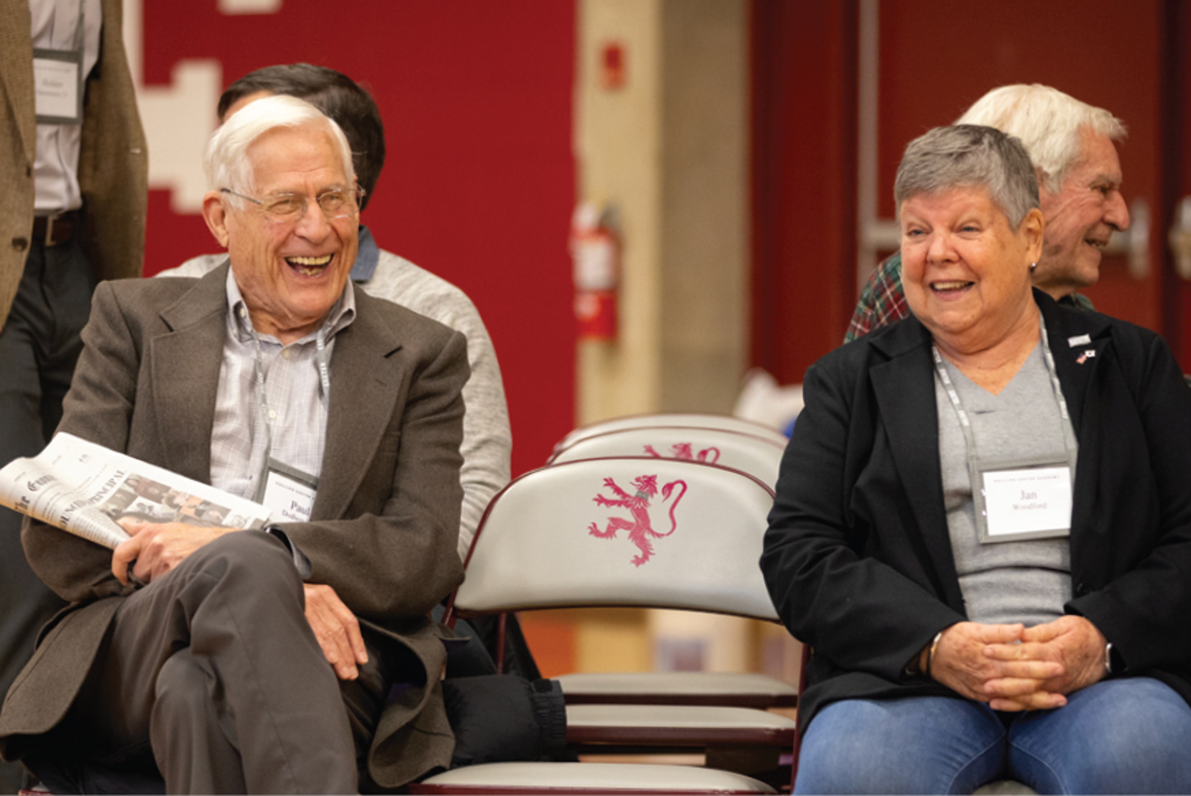 people smiling