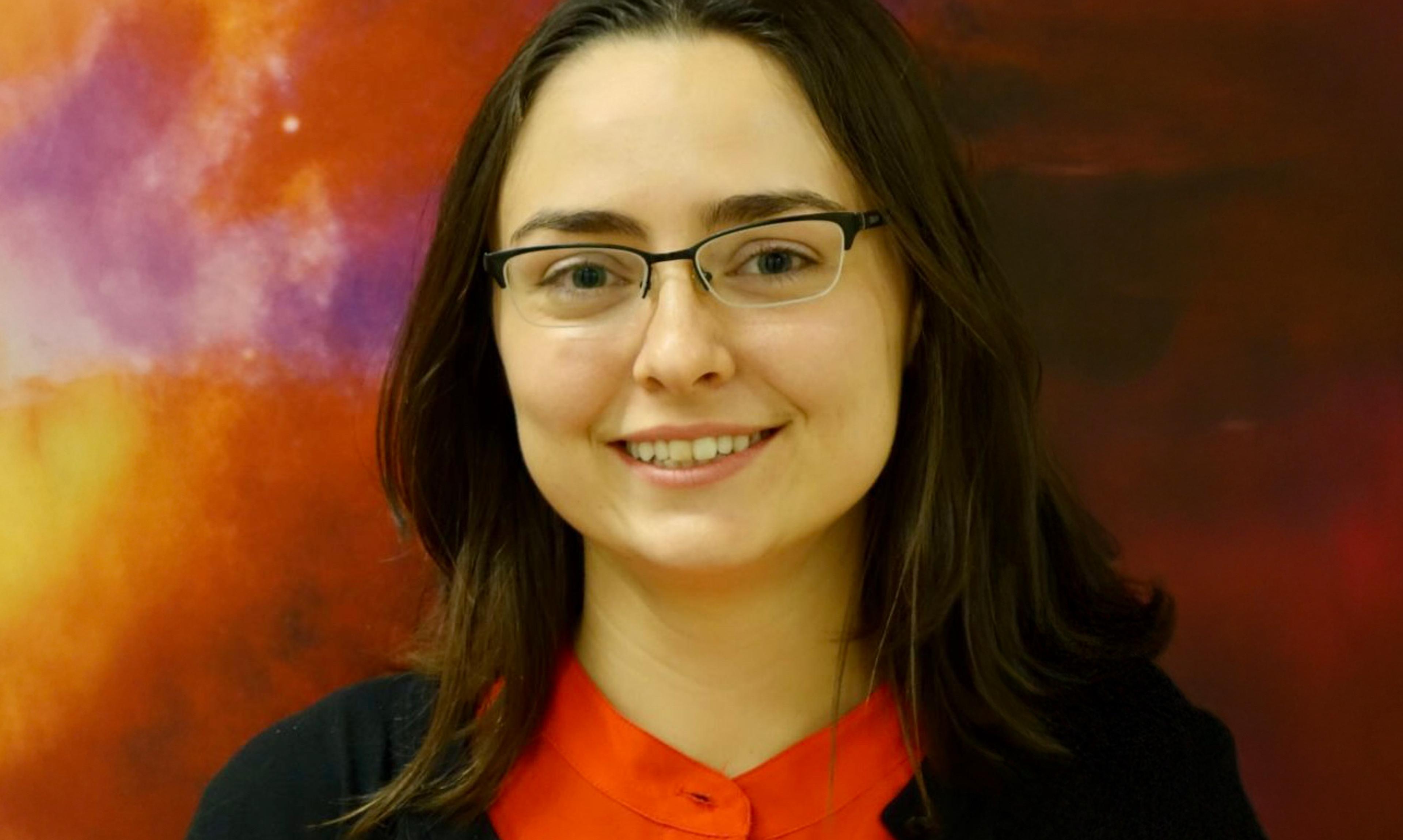 woman wearing glasses