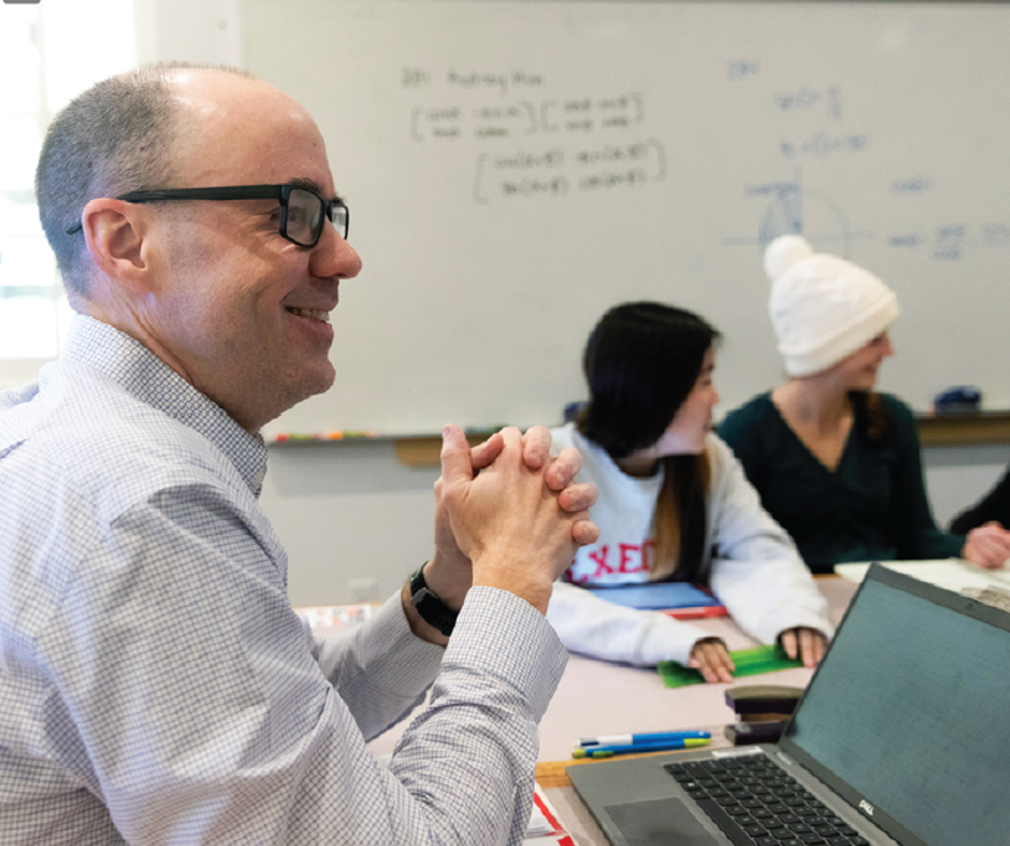 person teaching