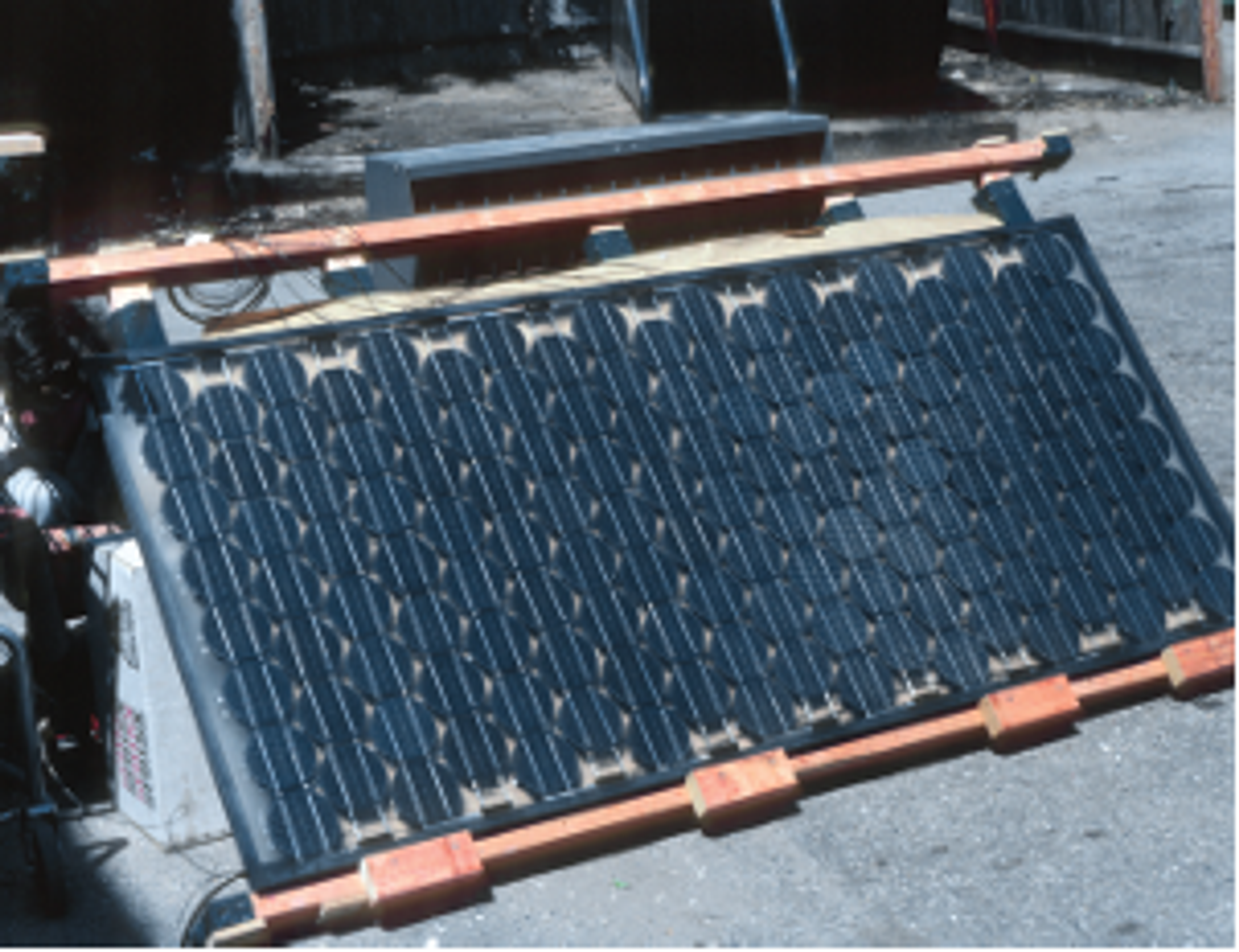 A protoype PV thermal test module
