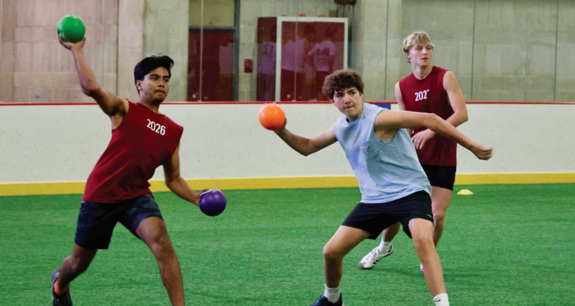 People playing sports