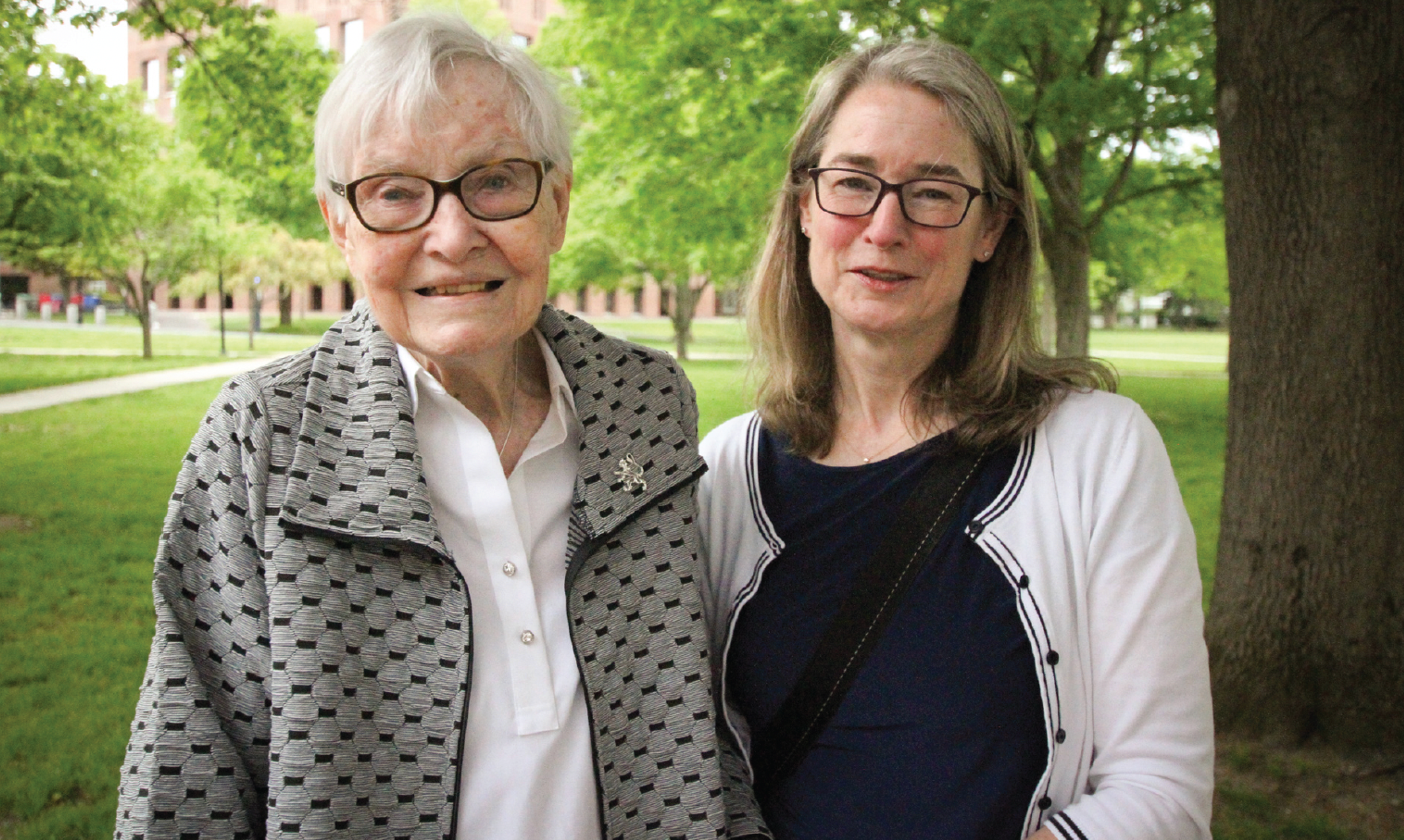 two women
