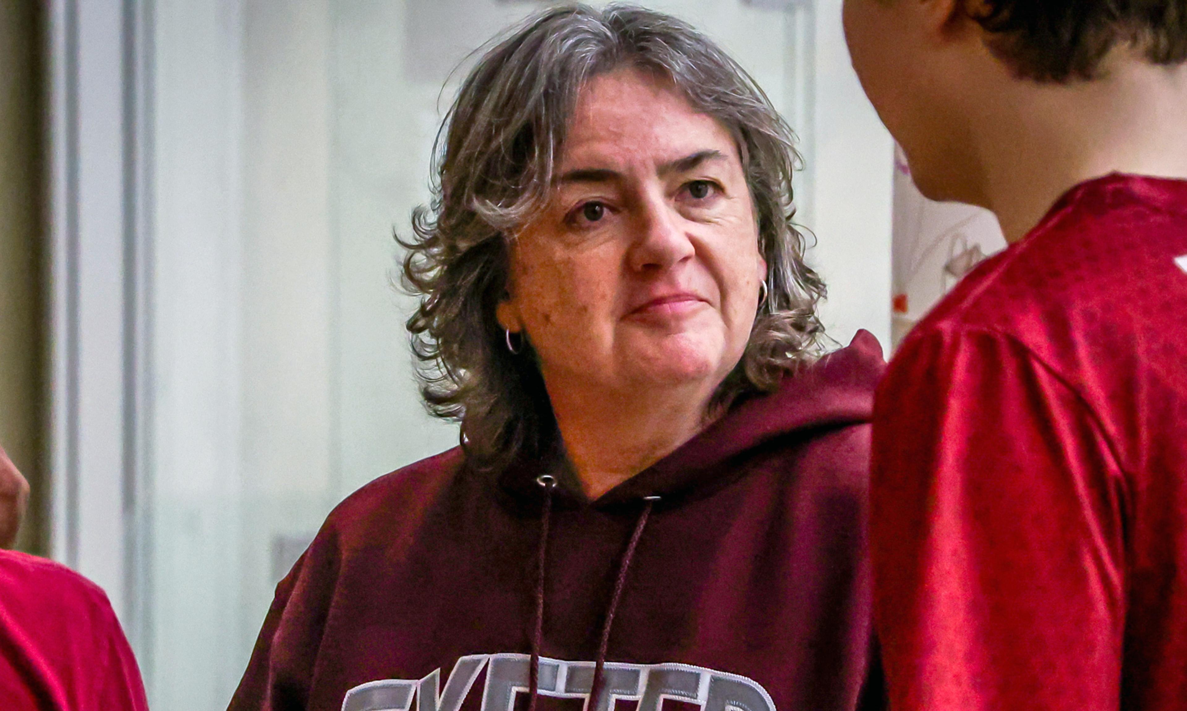 woman in an exeter hoodie