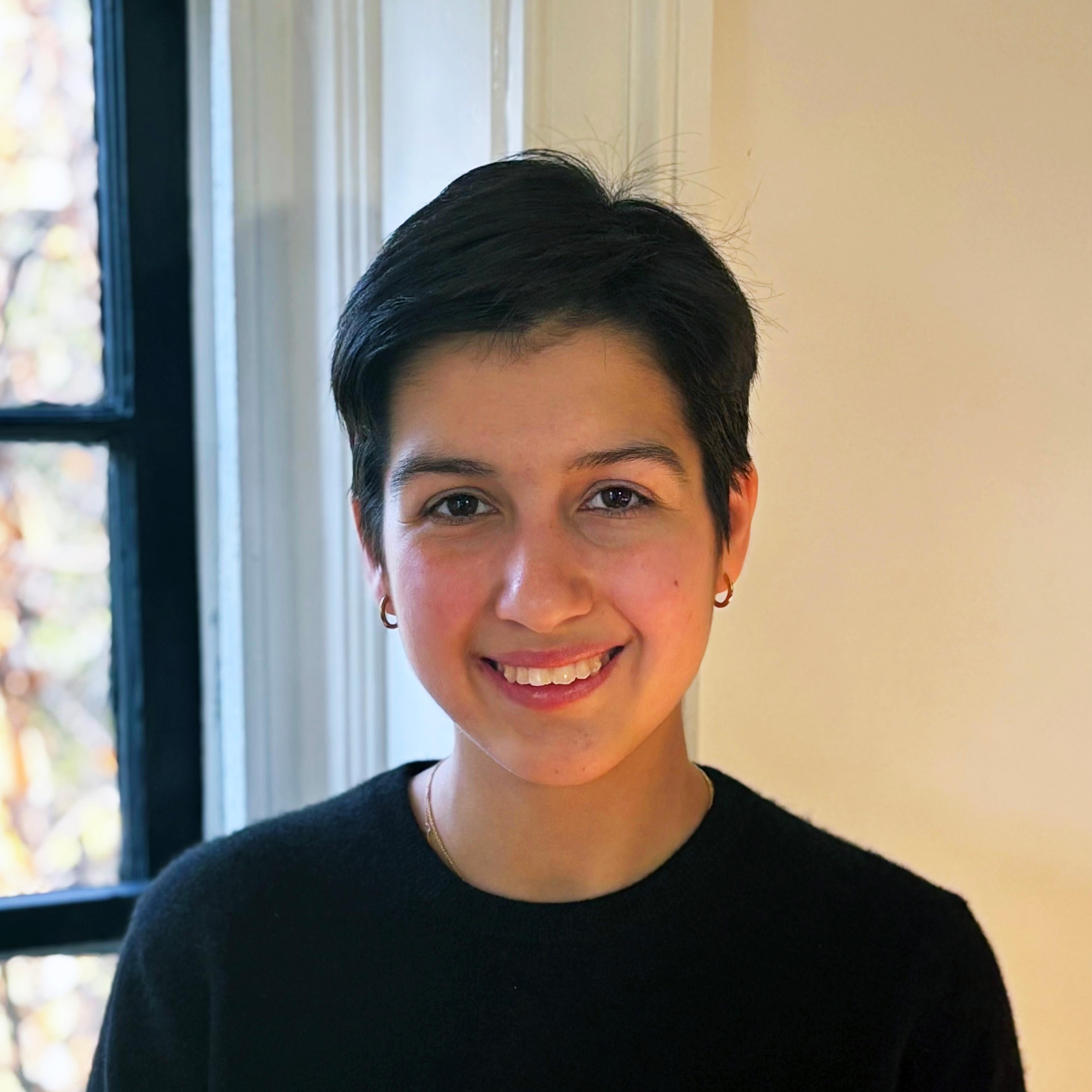 person smiling