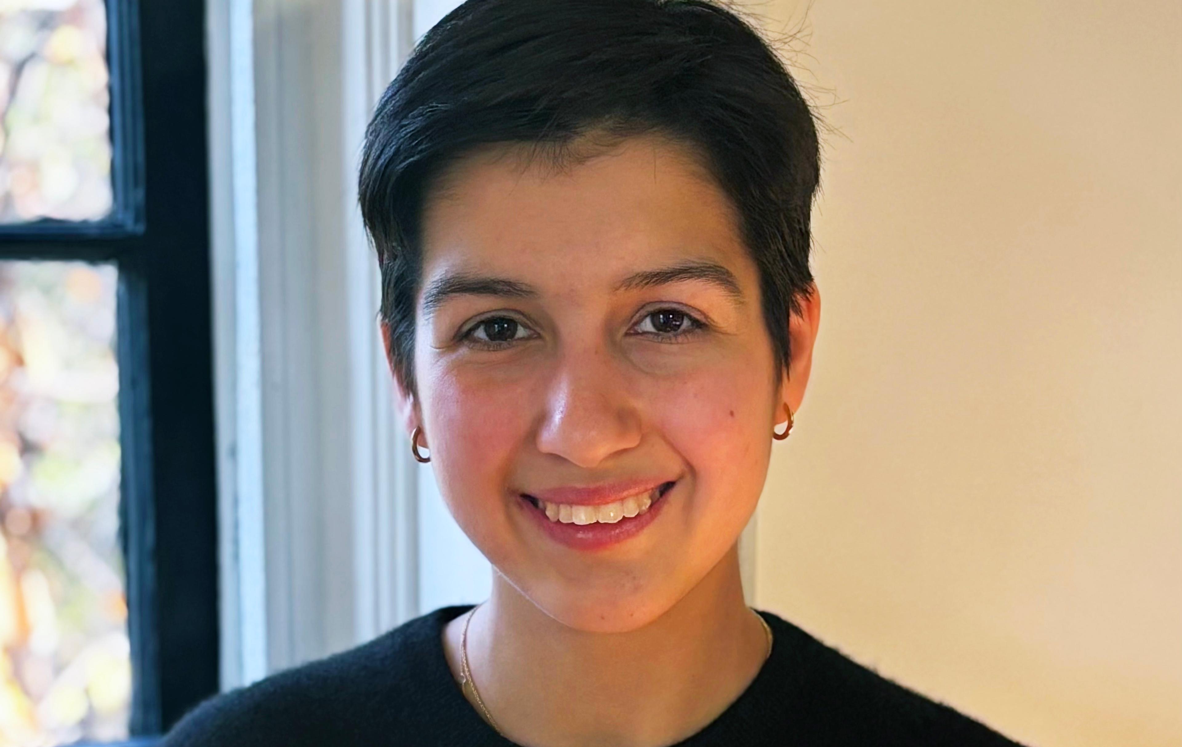 person smiling
