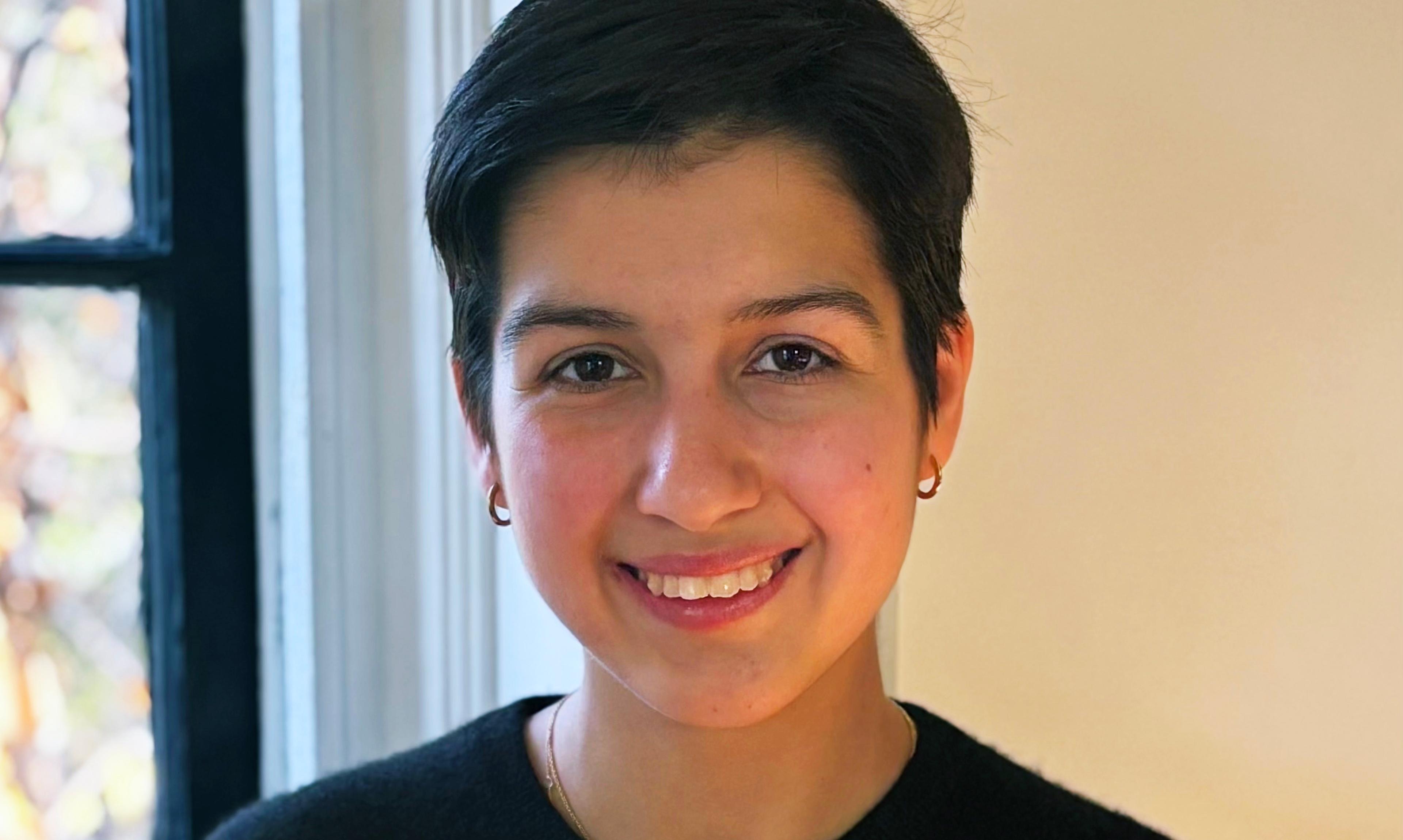 person smiling