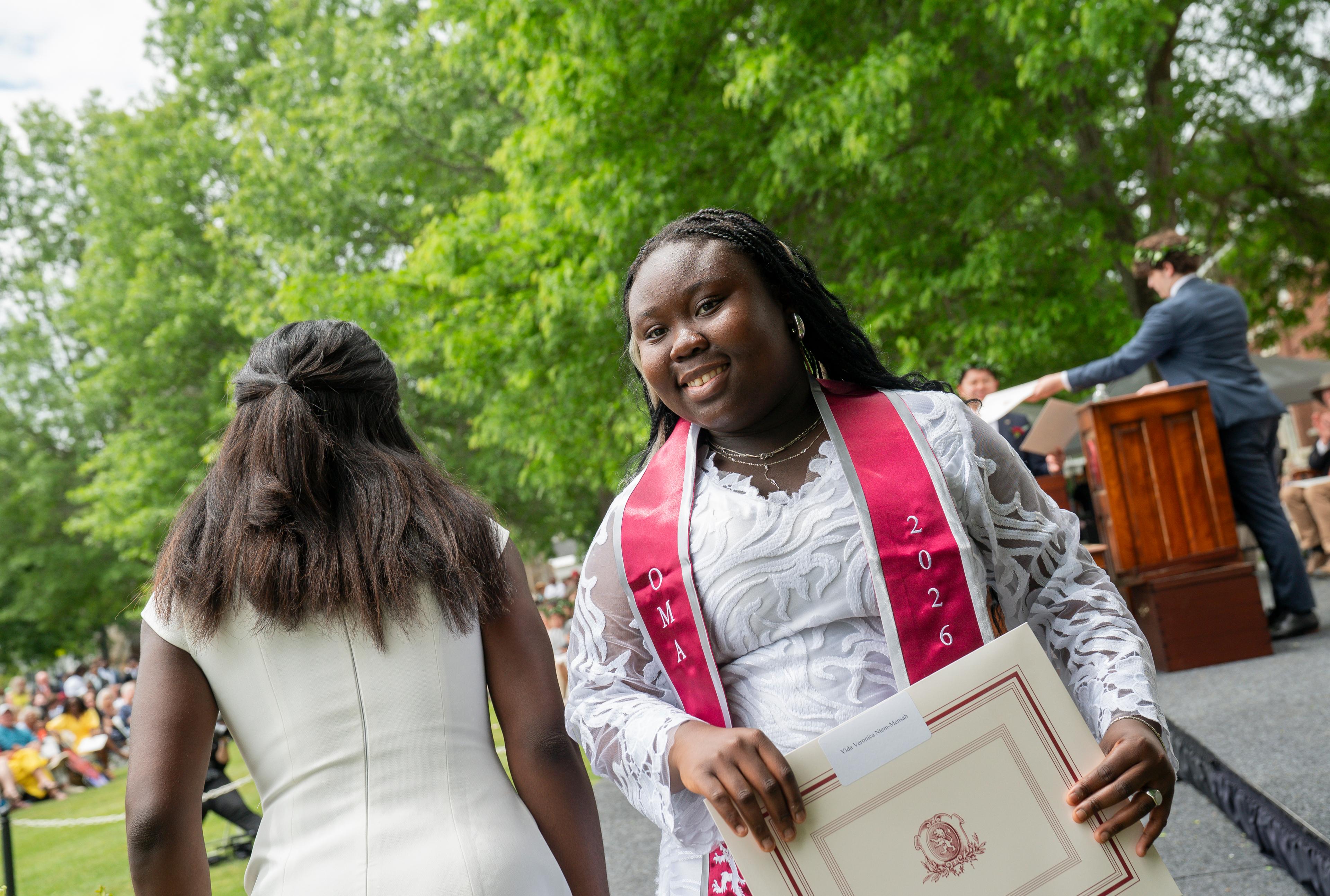  Montage of clips from the Phillips Exeter Academy 2026 Commencement