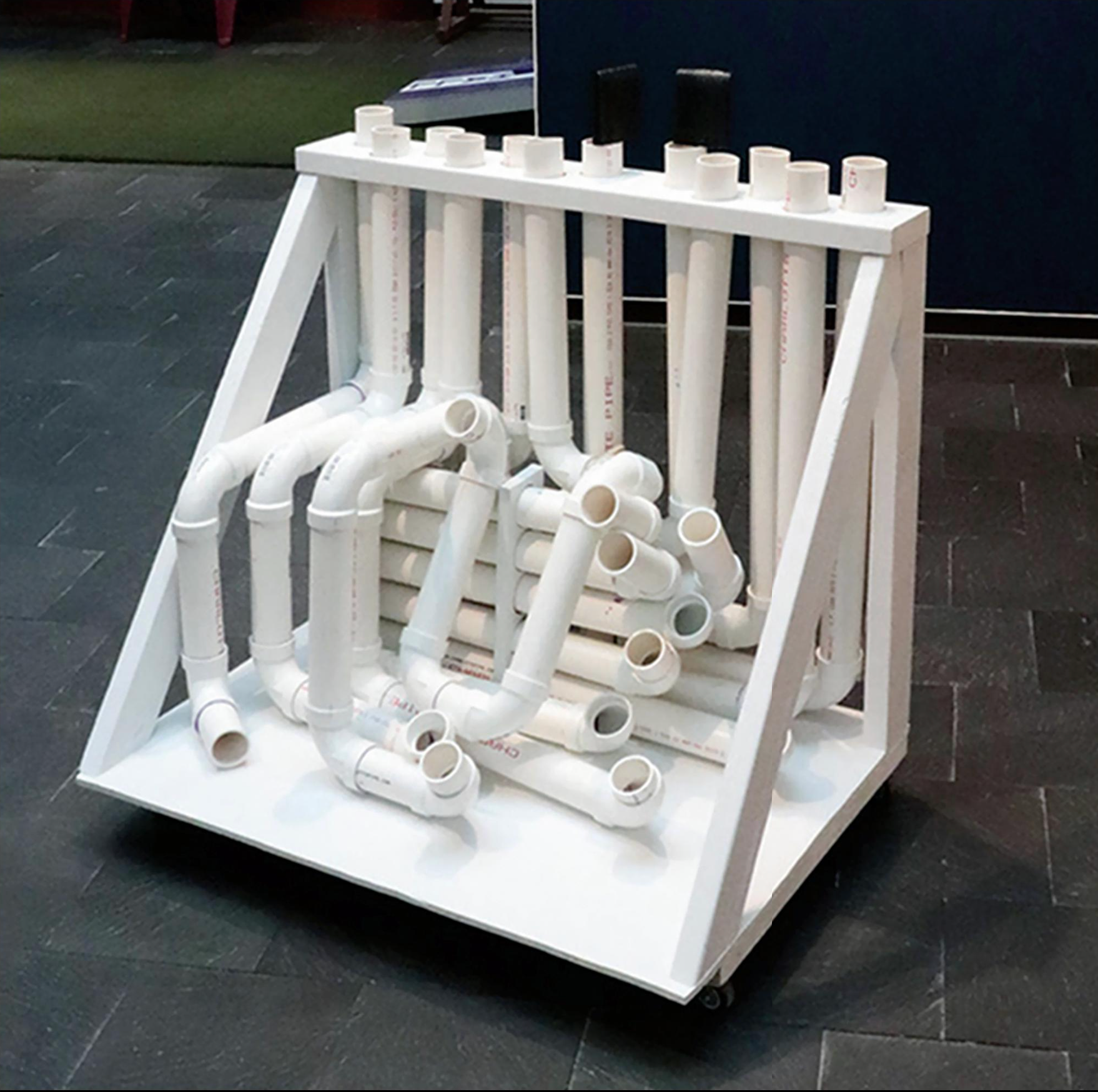 PVC pipes