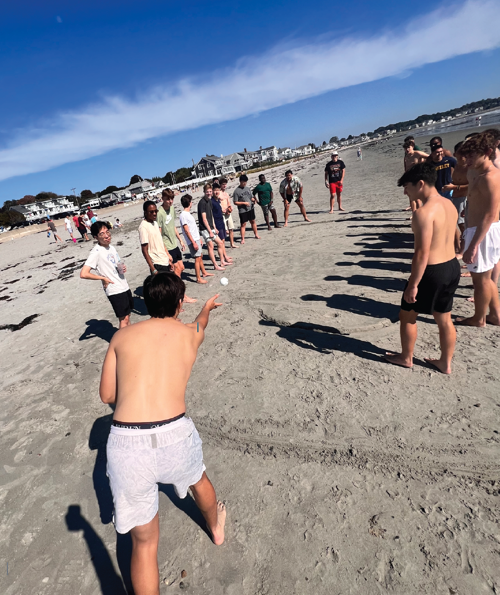 People at beach