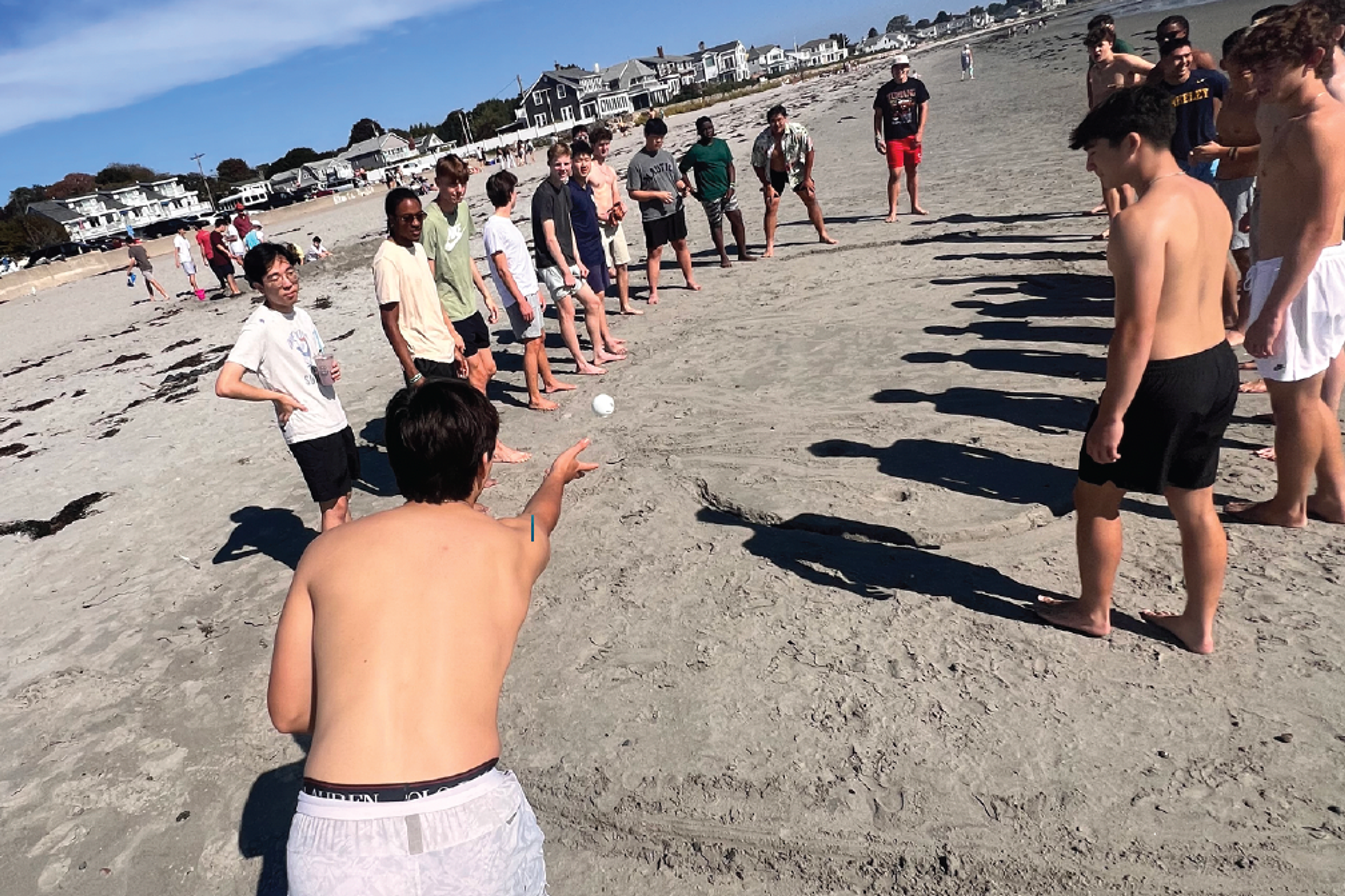 People at beach