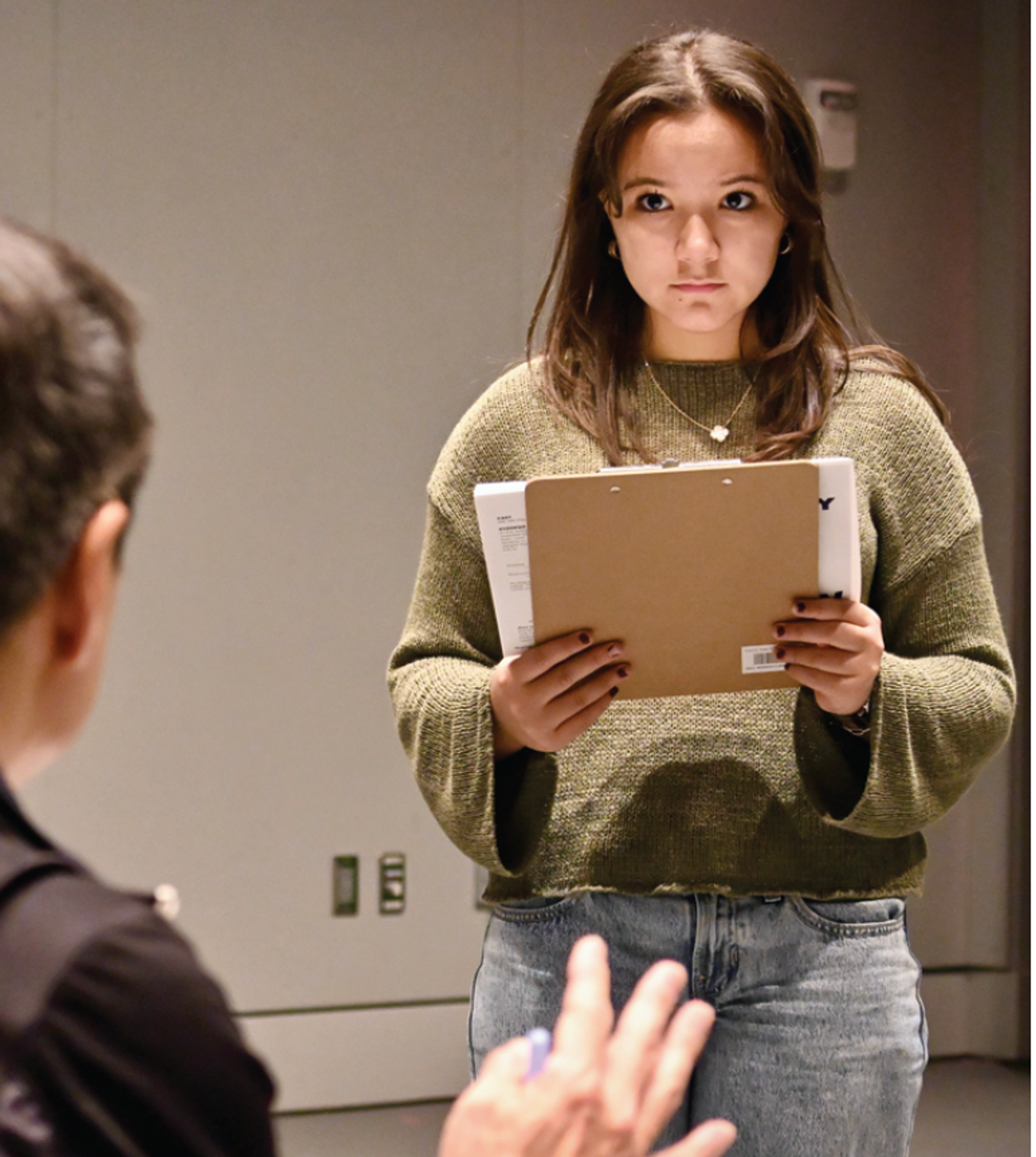 person reading