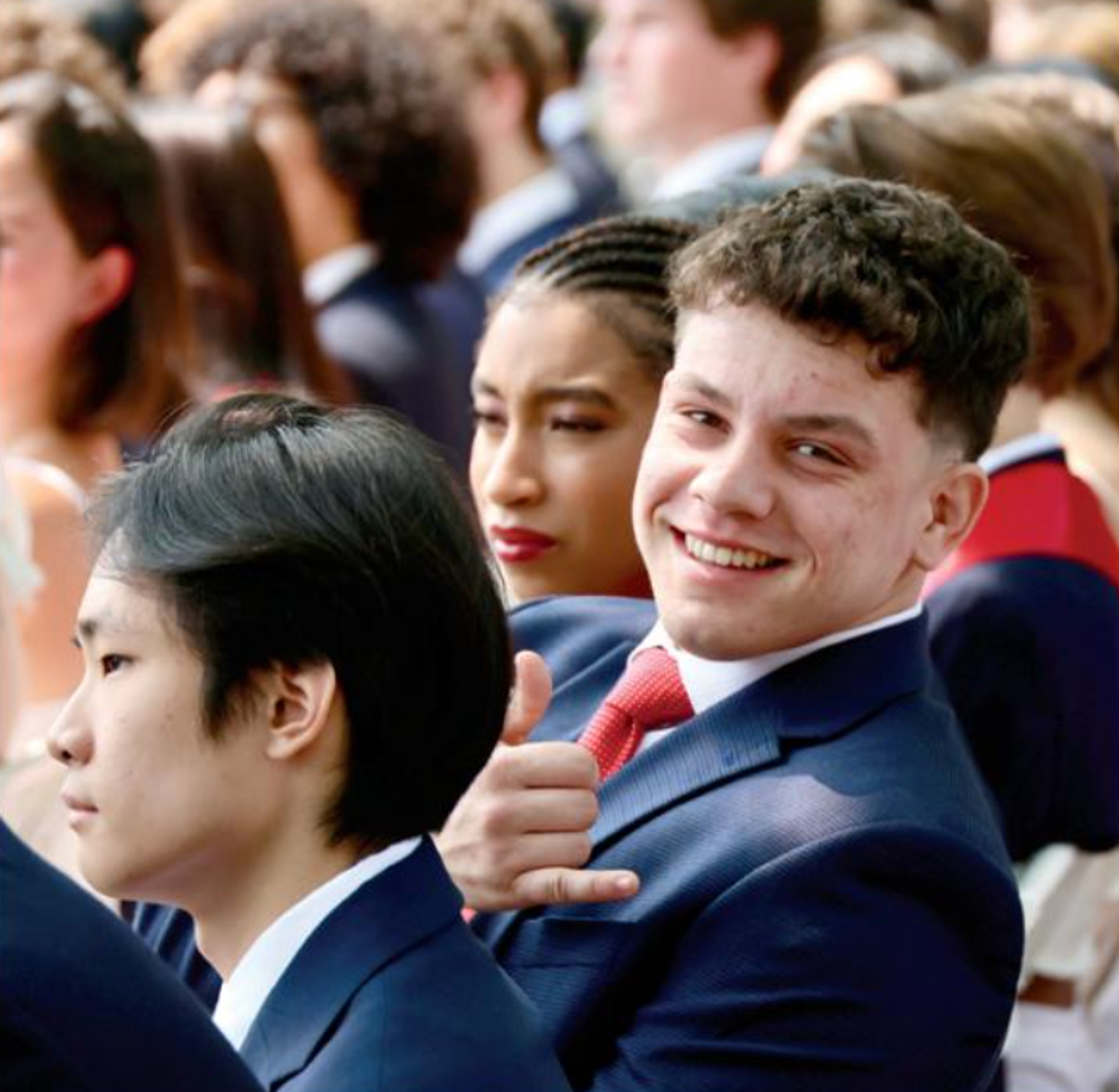 people smiling
