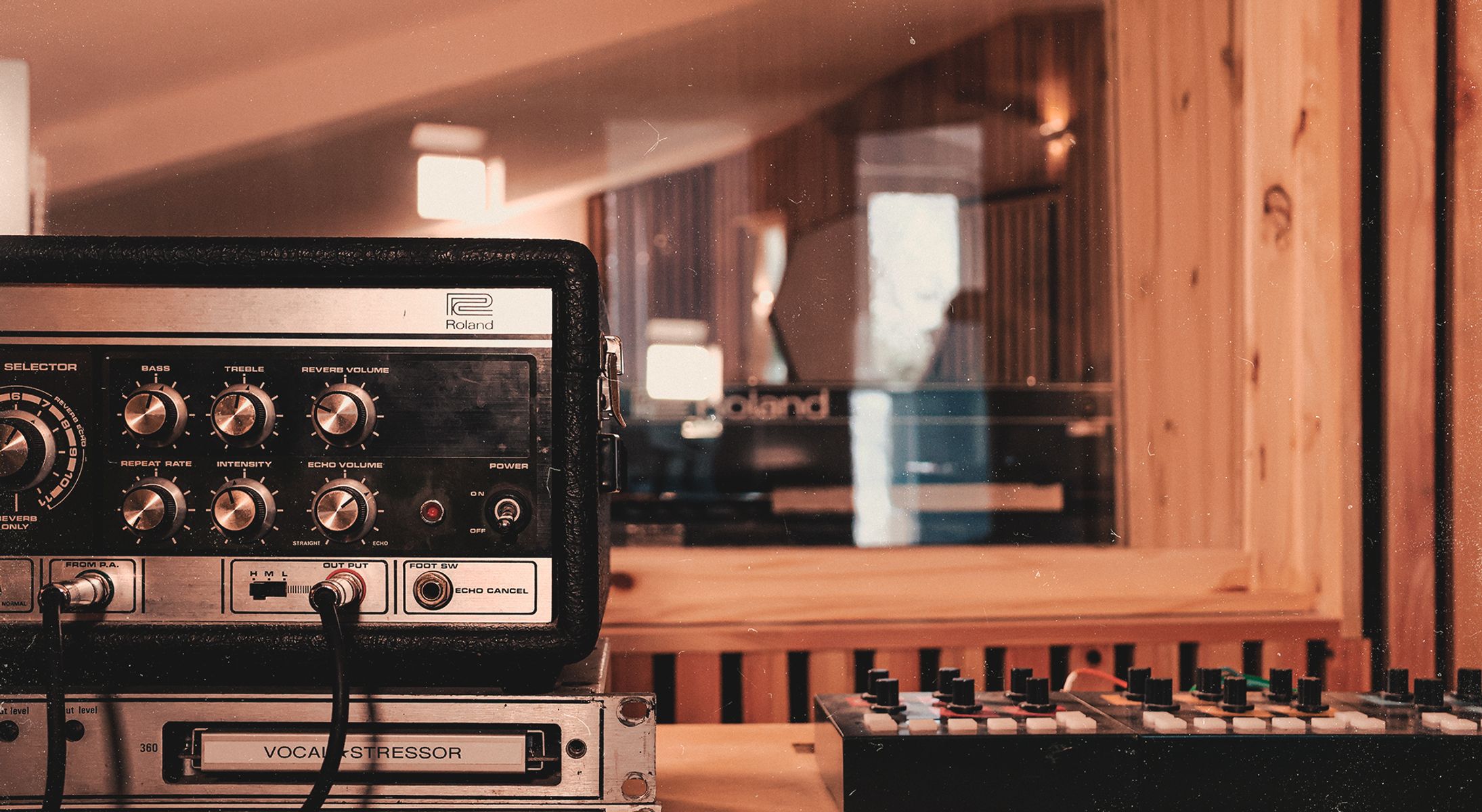 Vintage gear close-up