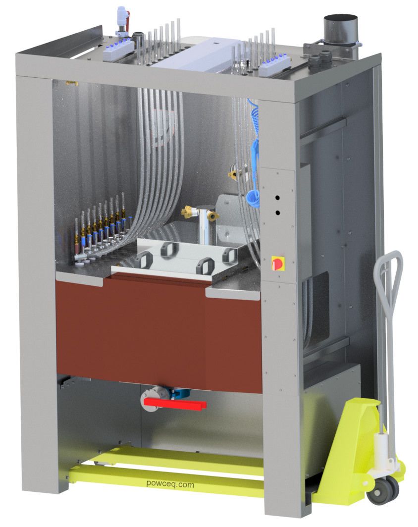 PM1 semi-automatic powder feed center